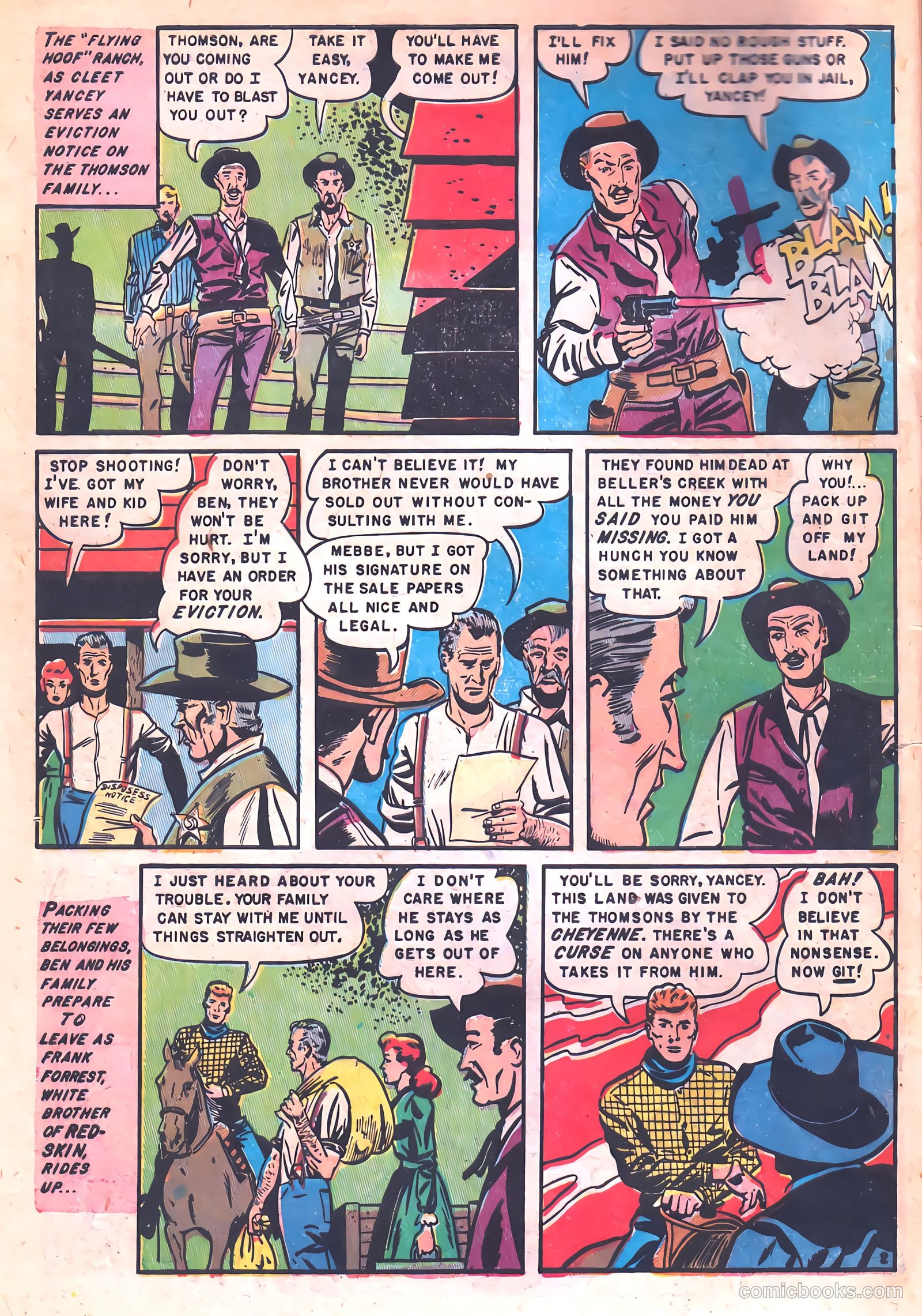 Redskin #5 (1951) — page 4 of 36