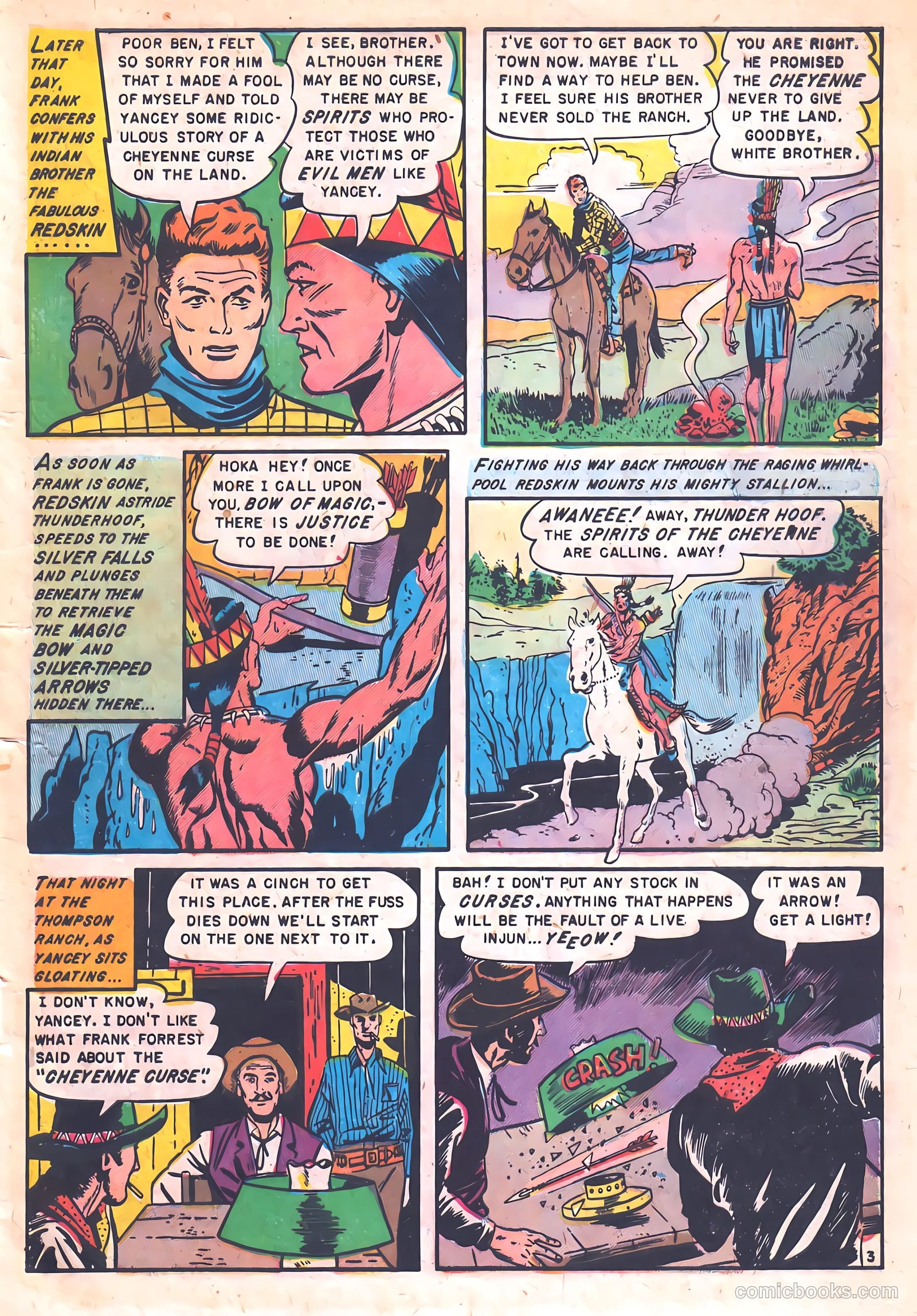 Redskin #5 (1951) — page 5 of 36