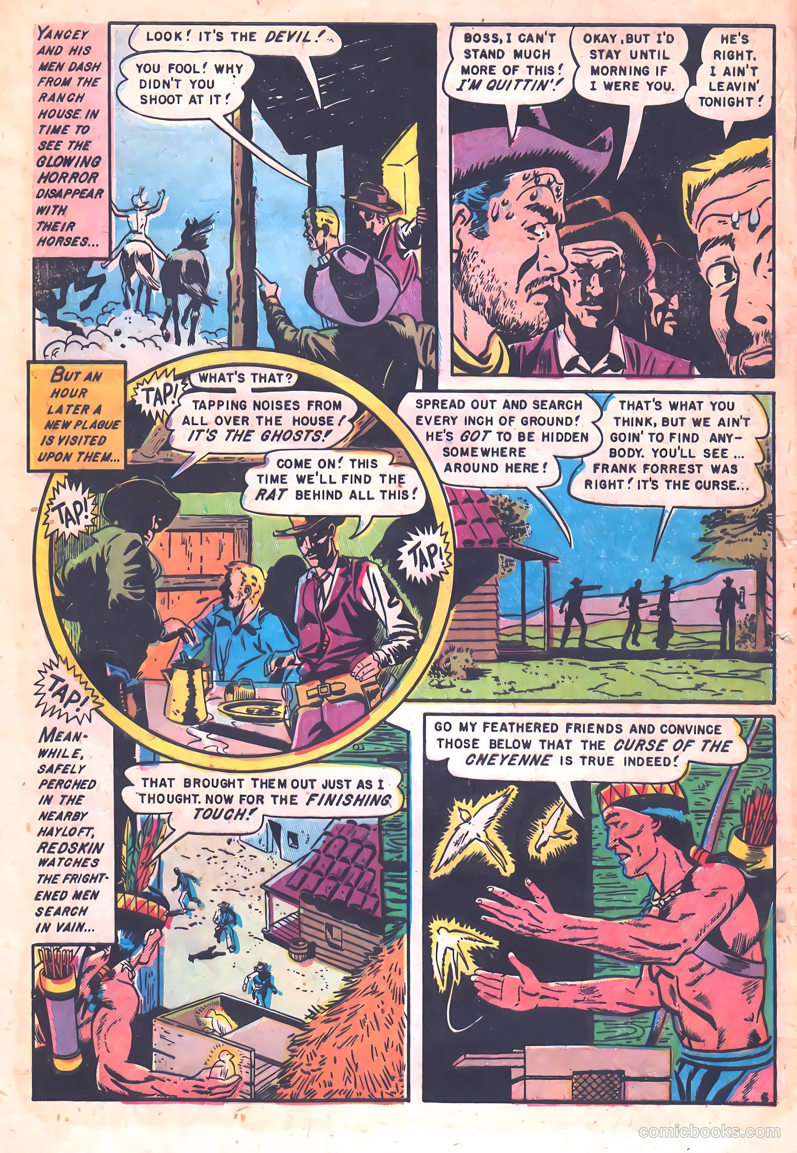 Redskin #5 (1951) — page 8 of 36