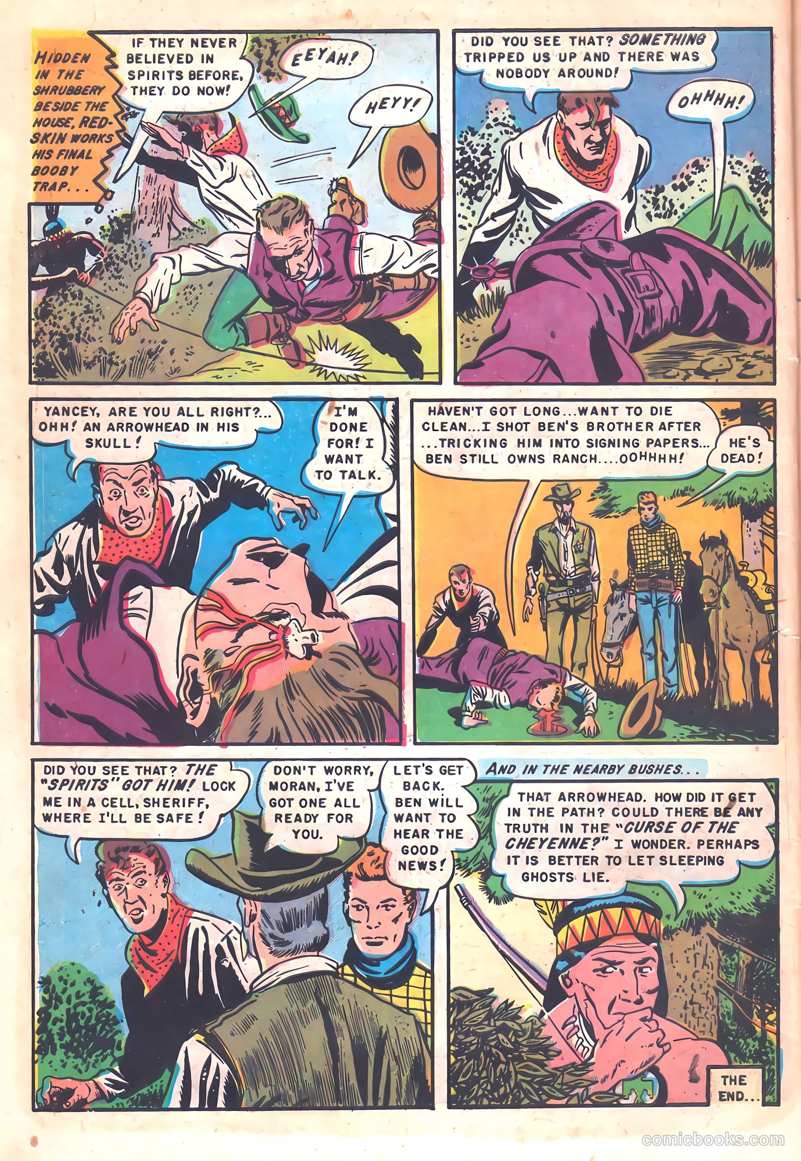 Redskin #5 (1951) — page 10 of 36