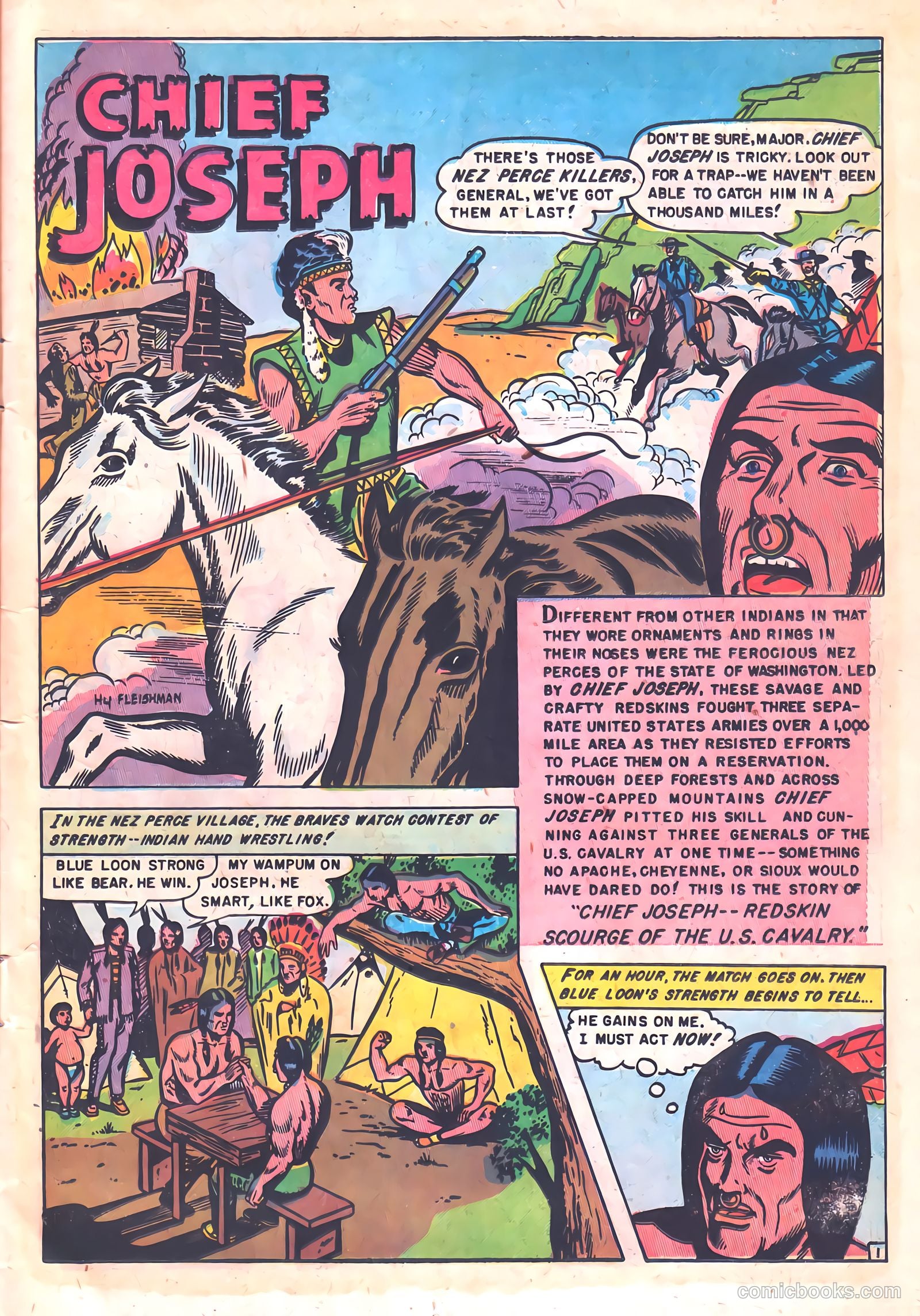 Redskin #5 (1951) — page 11 of 36