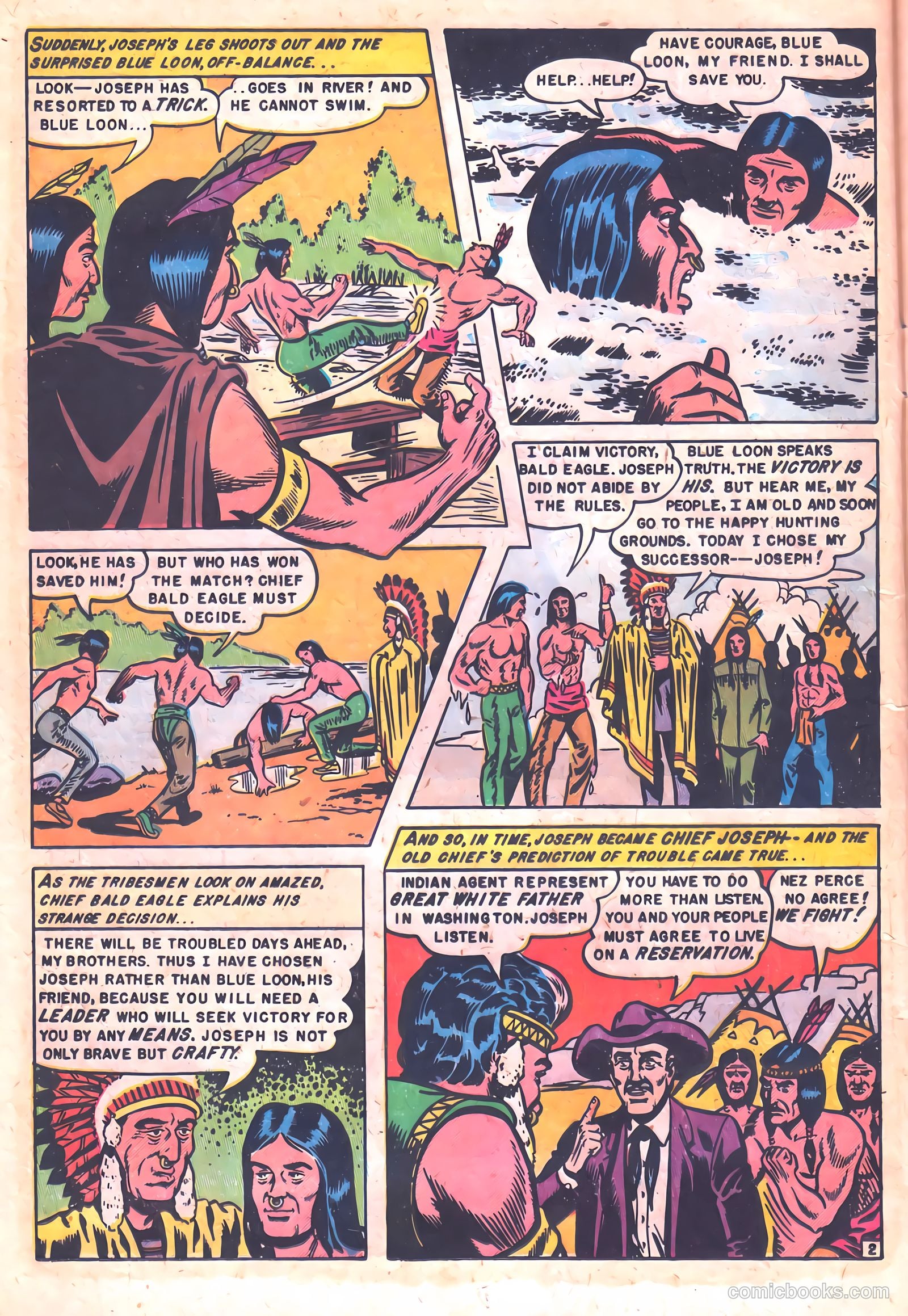 Redskin #5 (1951) — page 12 of 36