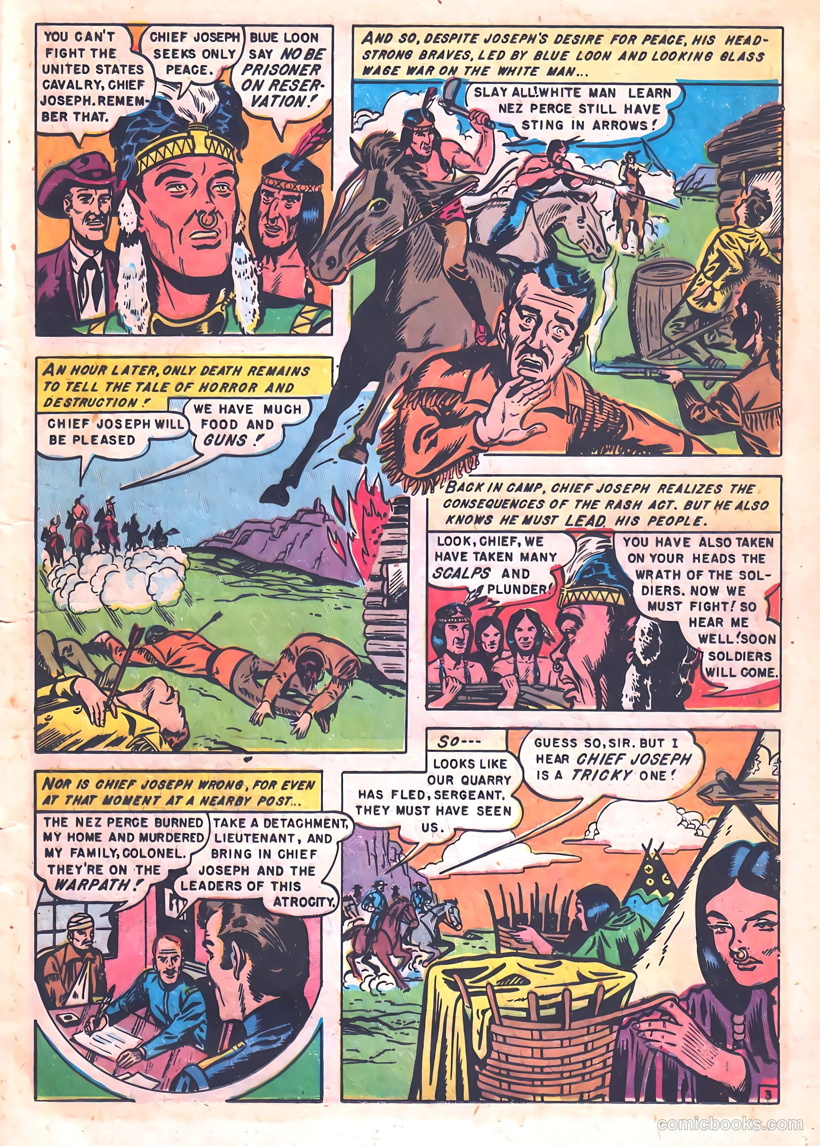 Redskin #5 (1951) — page 13 of 36