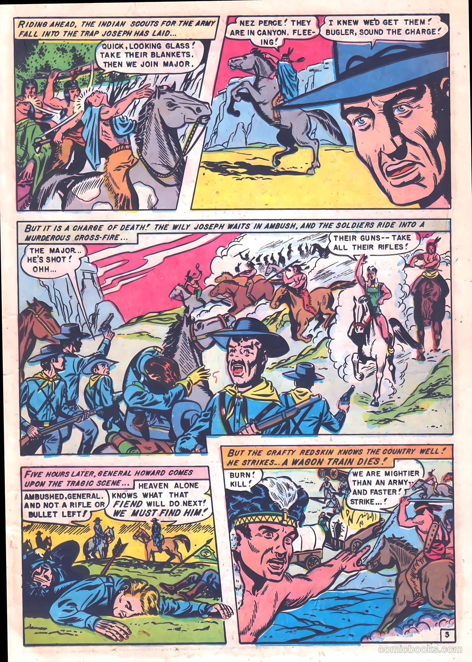 Redskin #5 (1951) — page 15 of 36