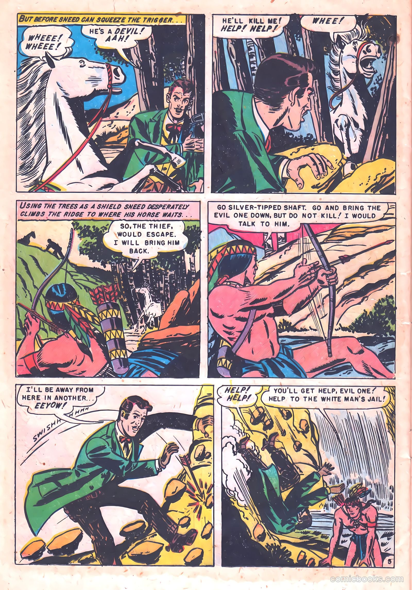 Redskin #5 (1951) — page 24 of 36
