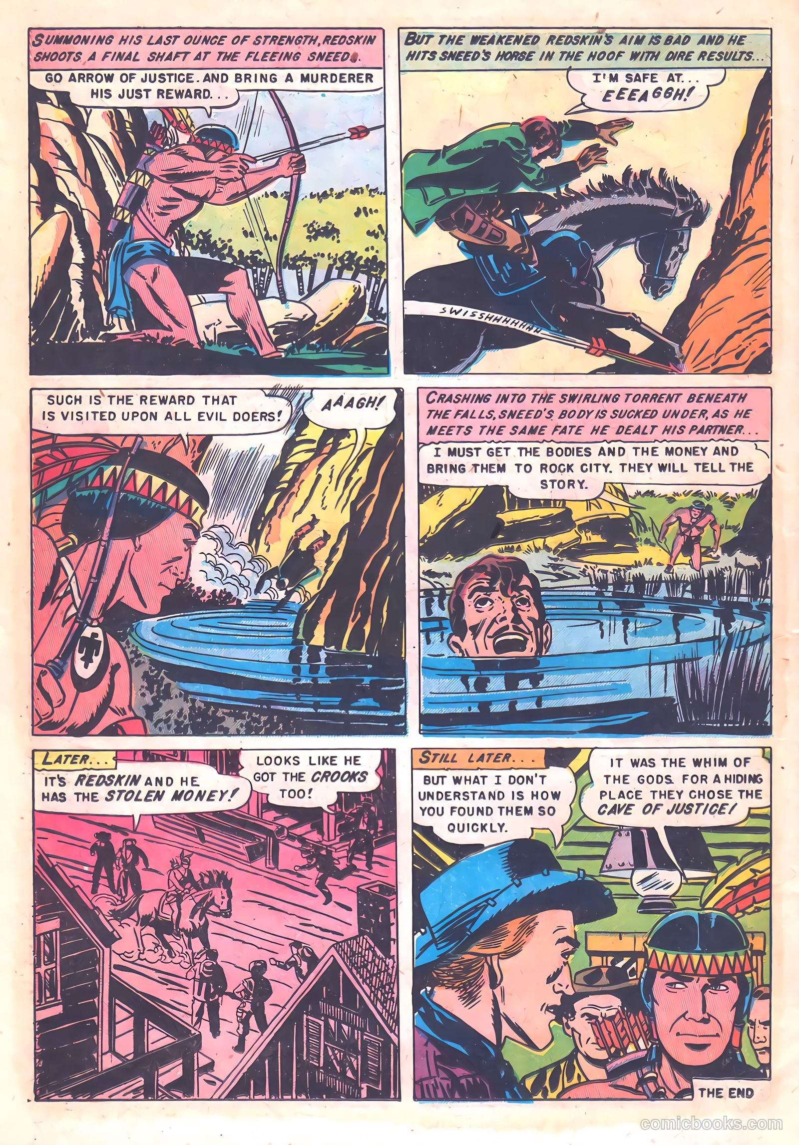 Redskin #5 (1951) — page 26 of 36