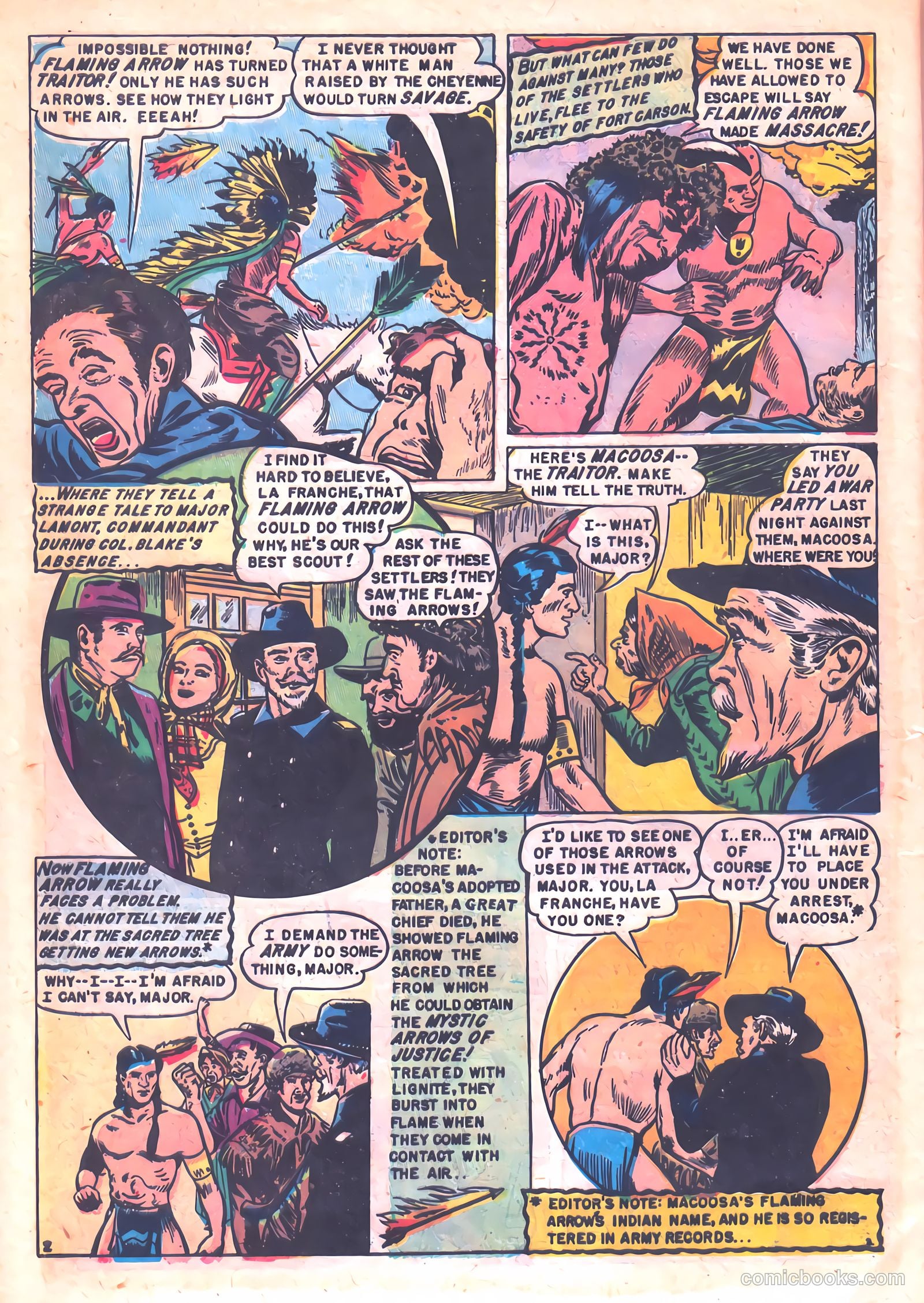 Redskin #5 (1951) — page 28 of 36