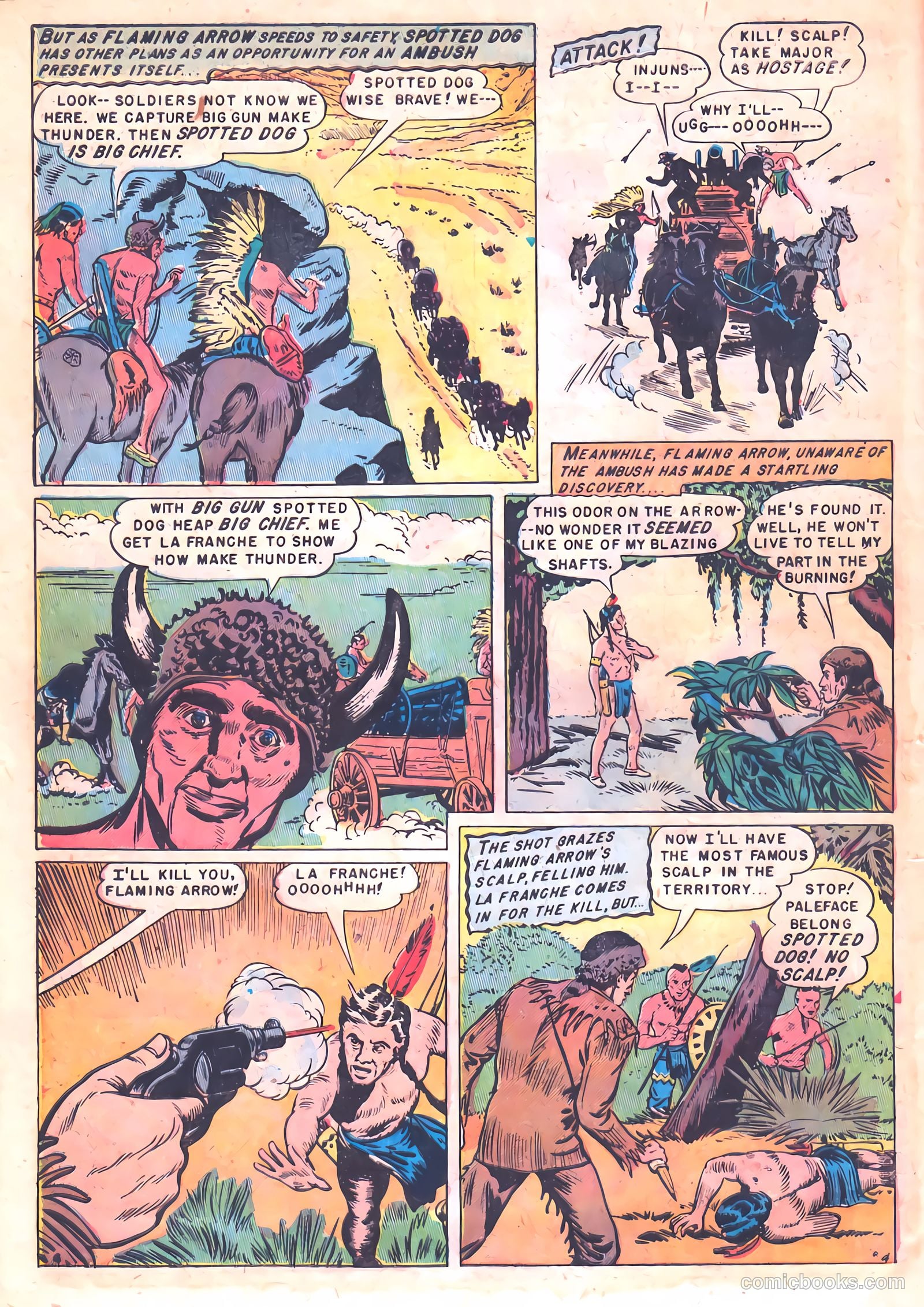 Redskin #5 (1951) — page 30 of 36
