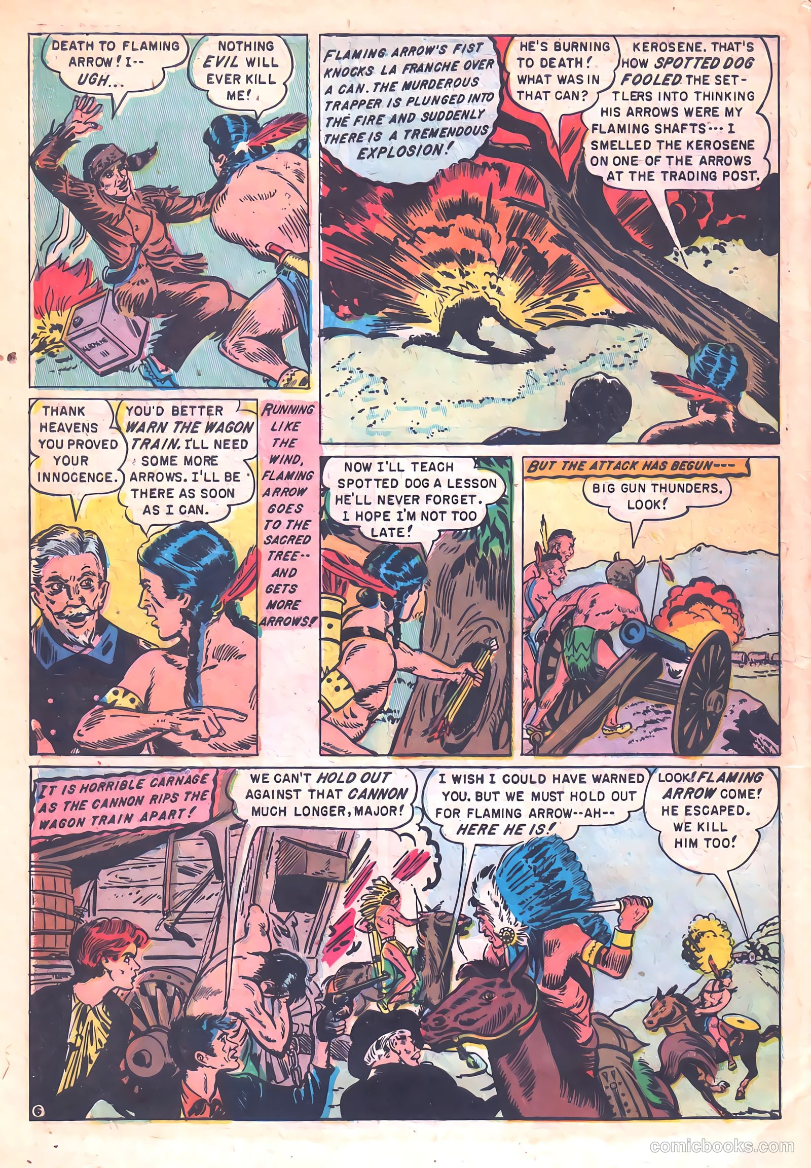 Redskin #5 (1951) — page 32 of 36