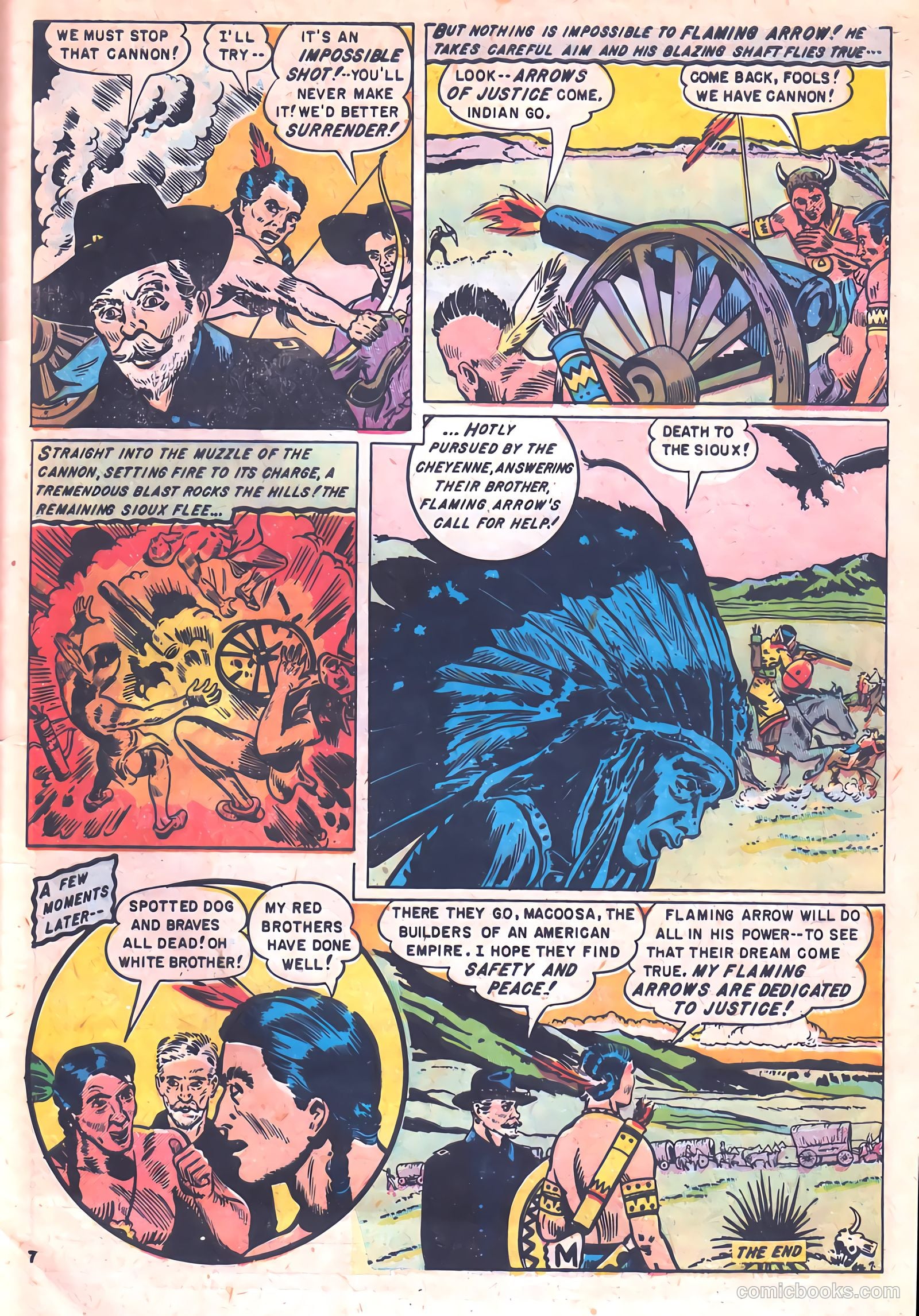 Redskin #5 (1951) — page 33 of 36