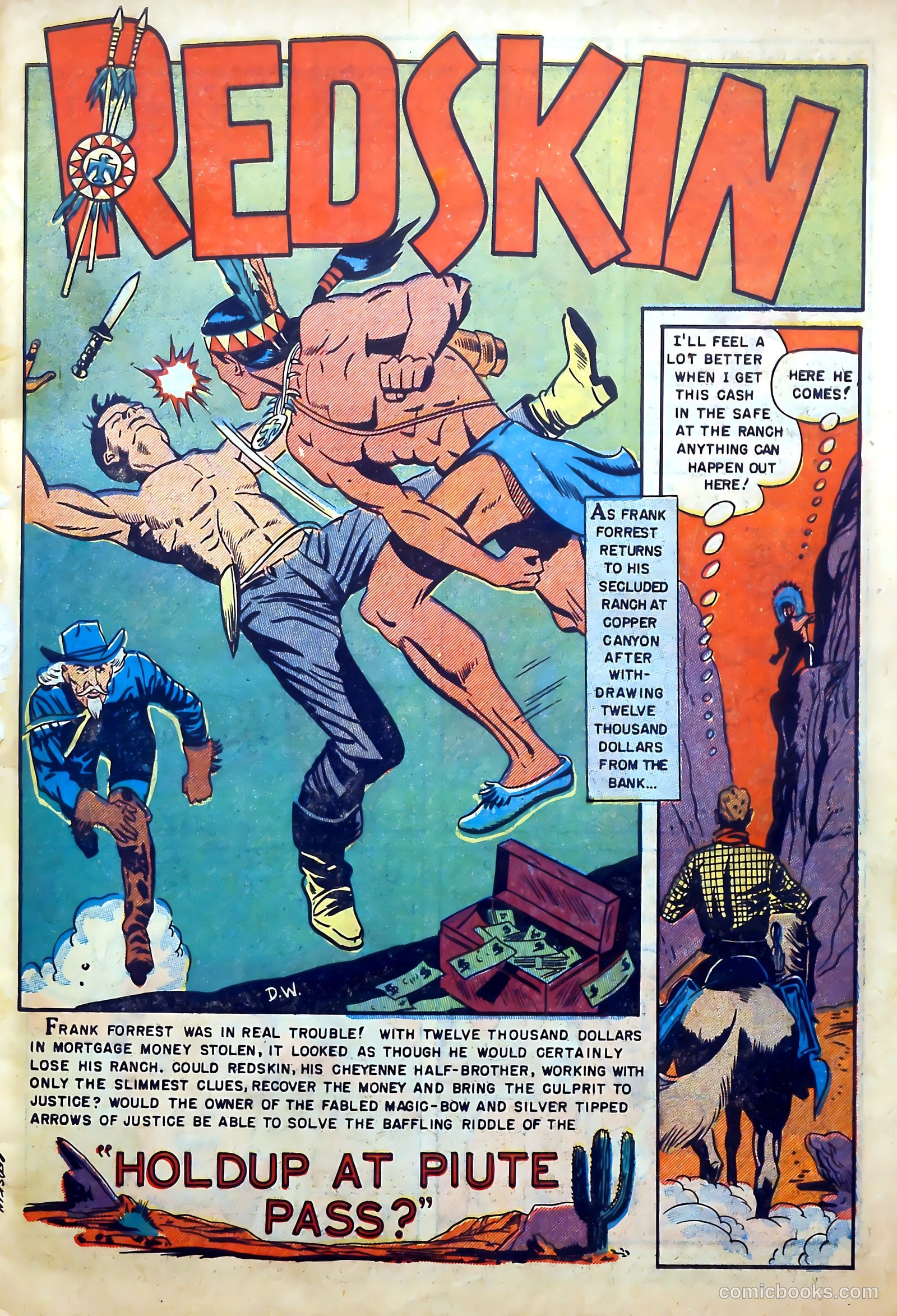 Redskin #6 (1951) — page 3 of 36