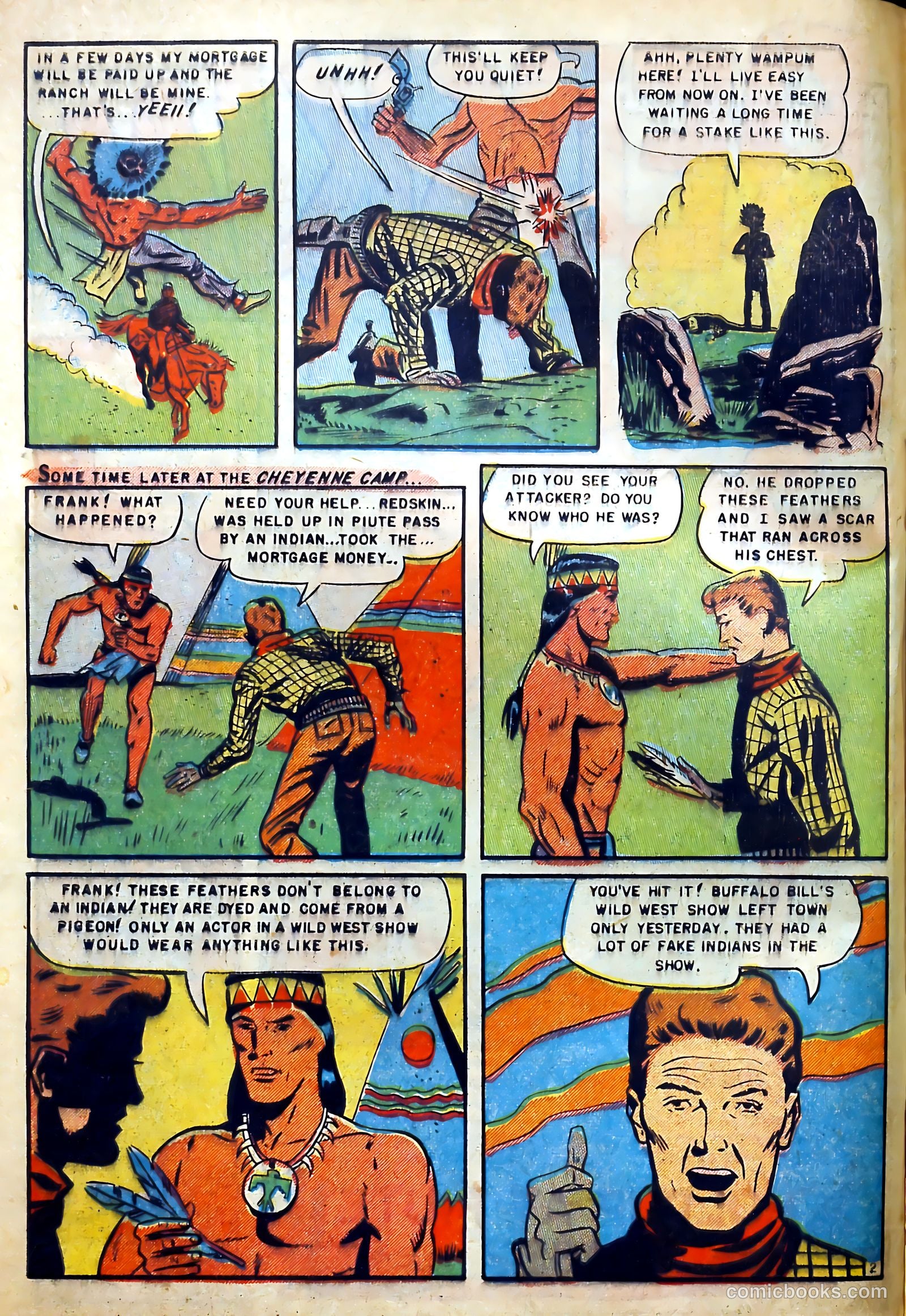 Redskin #6 (1951) — page 4 of 36