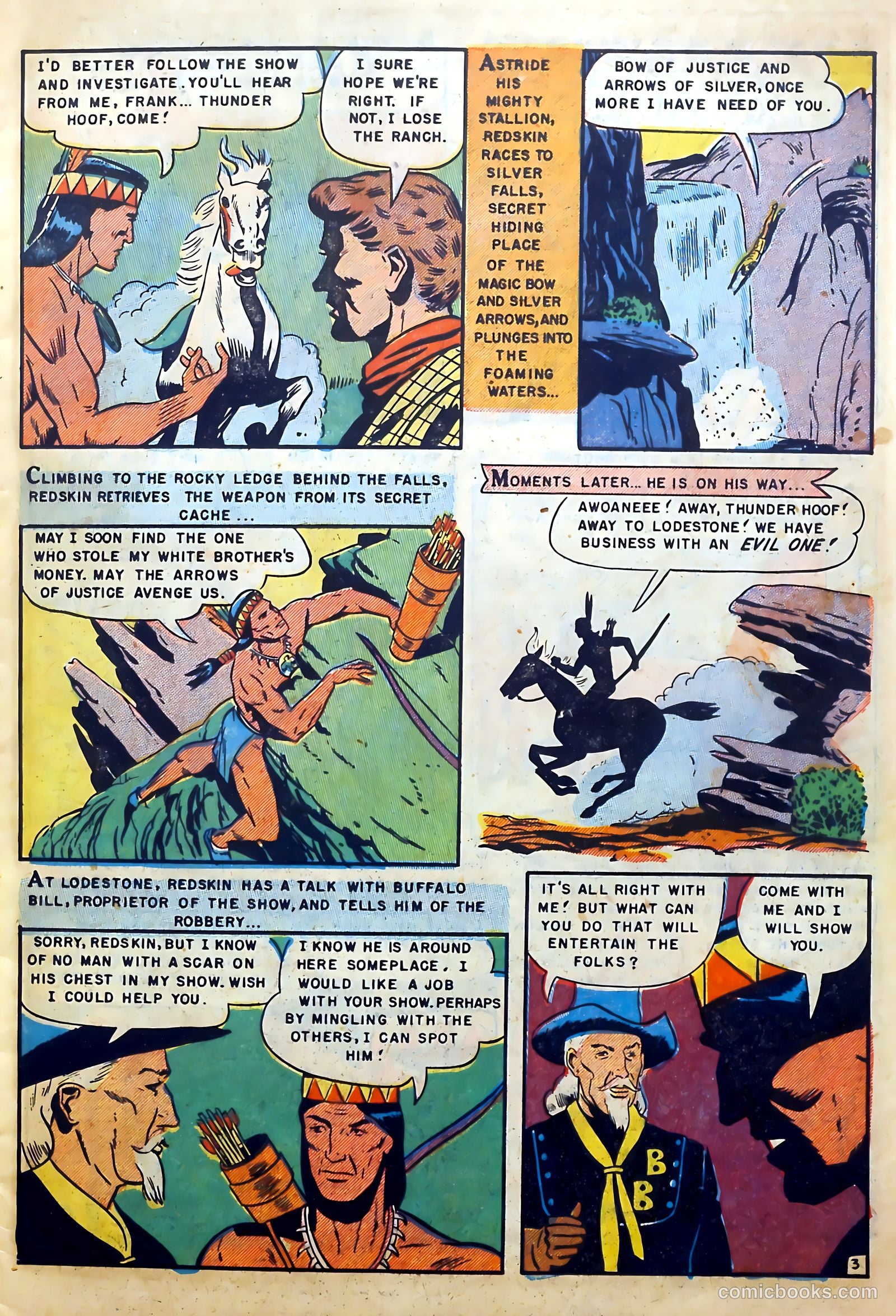 Redskin #6 (1951) — page 5 of 36