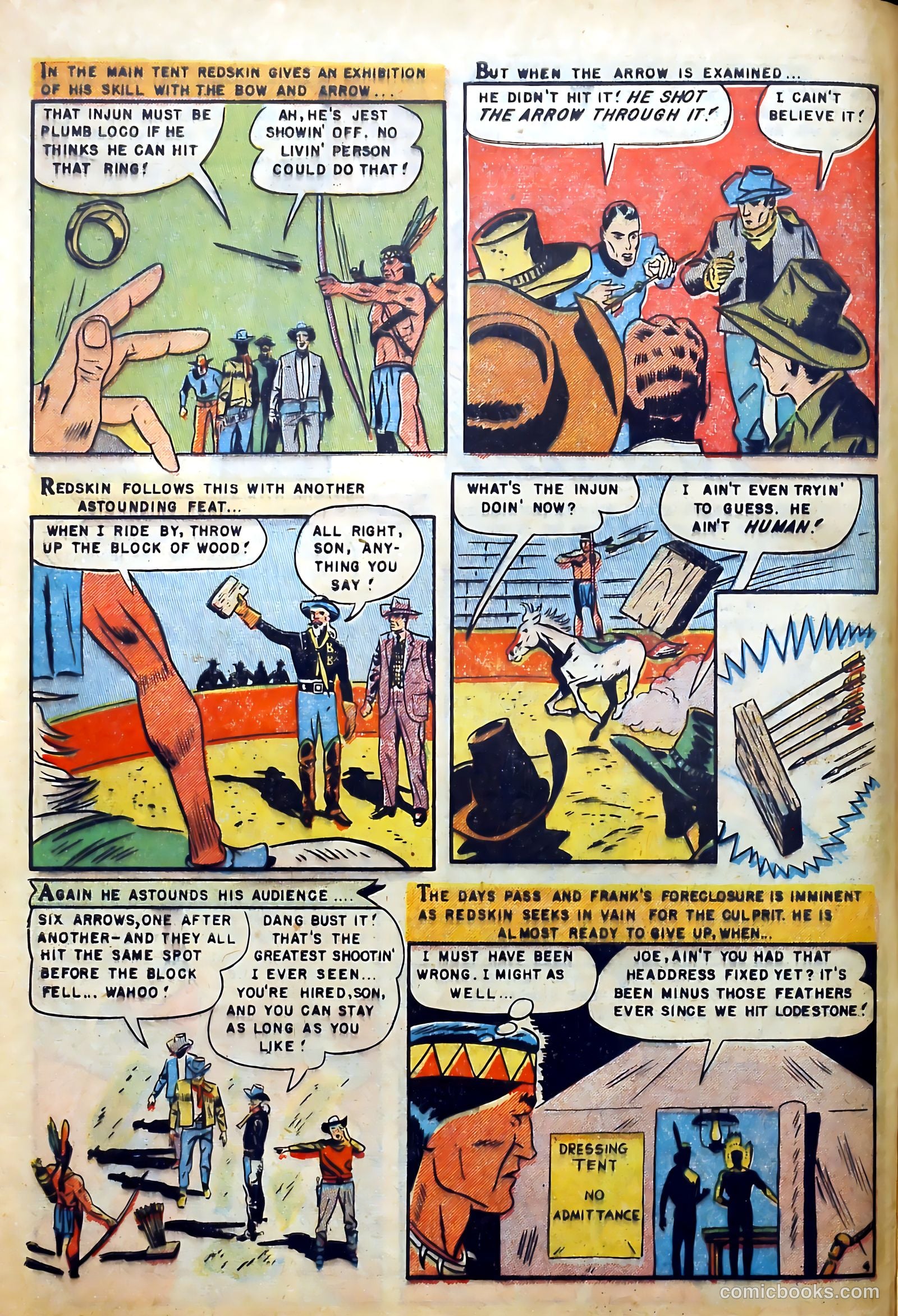 Redskin #6 (1951) — page 6 of 36