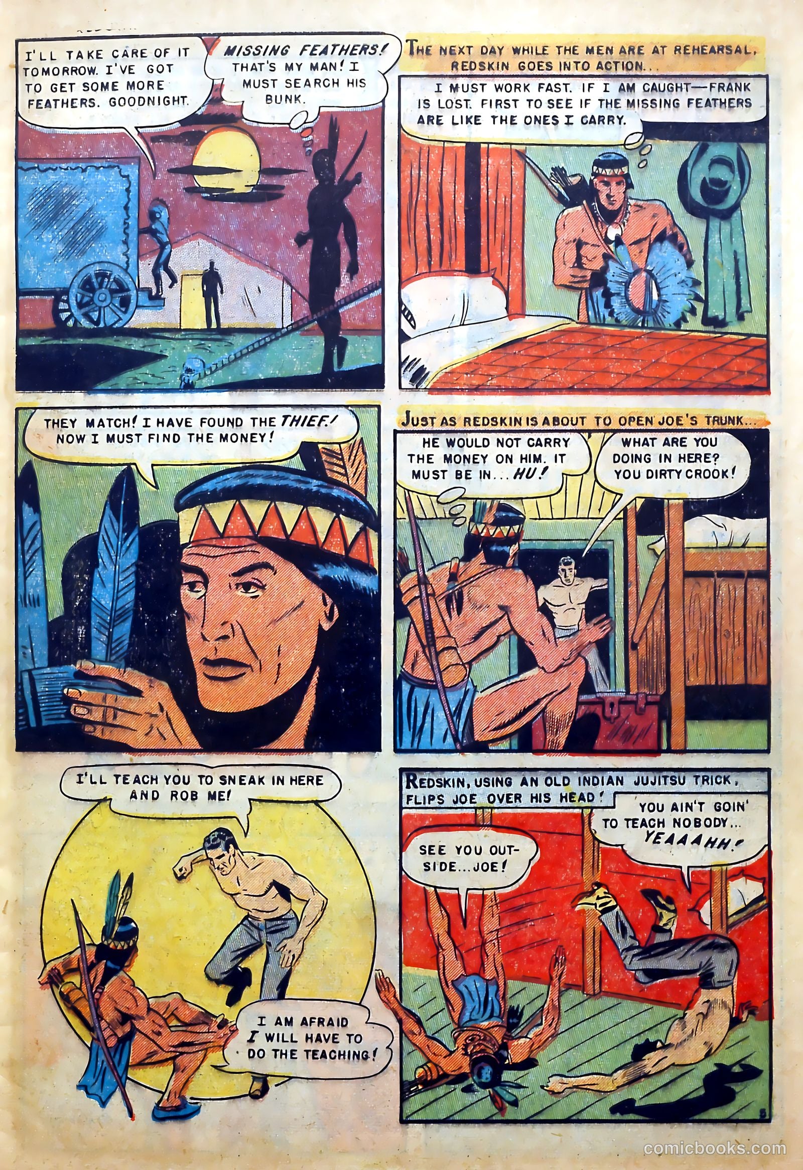 Redskin #6 (1951) — page 7 of 36