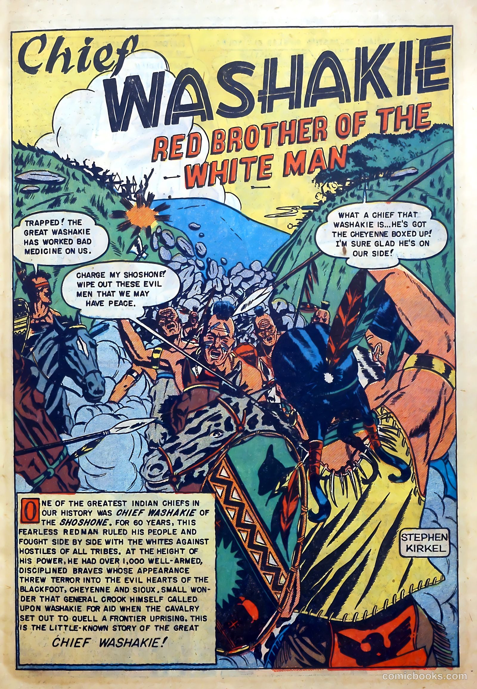 Redskin #6 (1951) — page 11 of 36