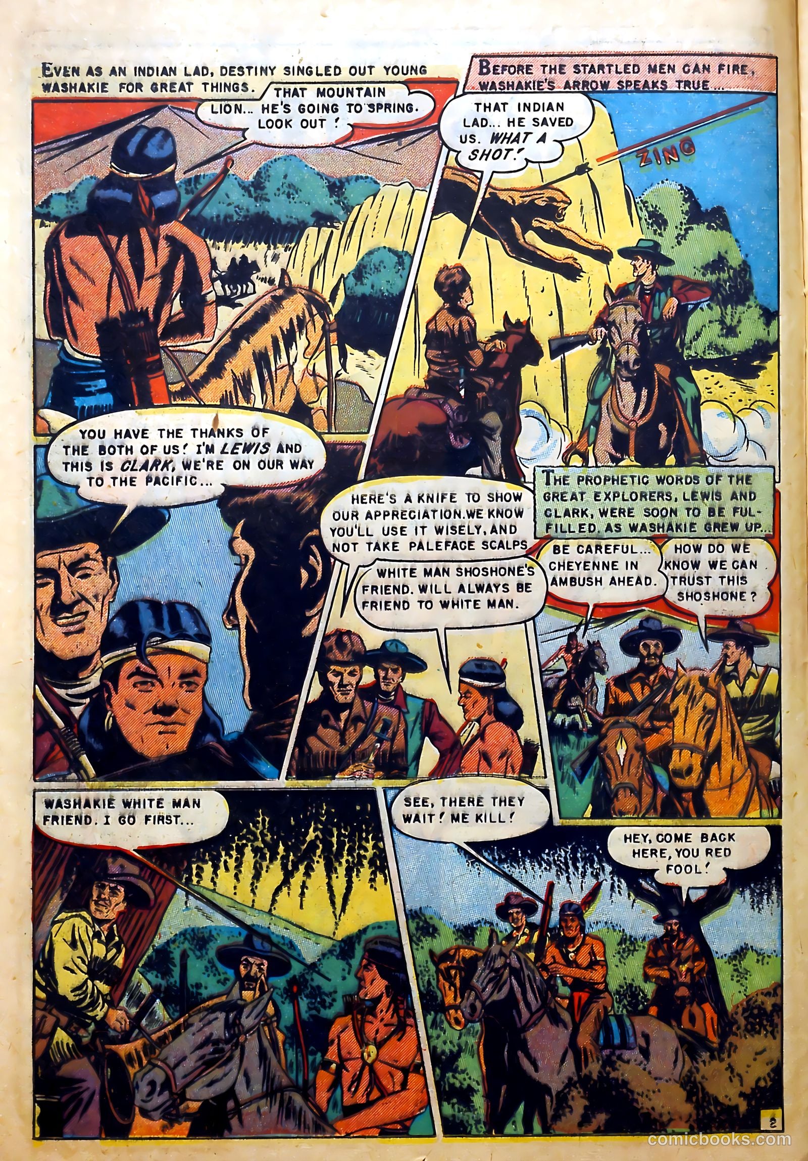 Redskin #6 (1951) — page 12 of 36