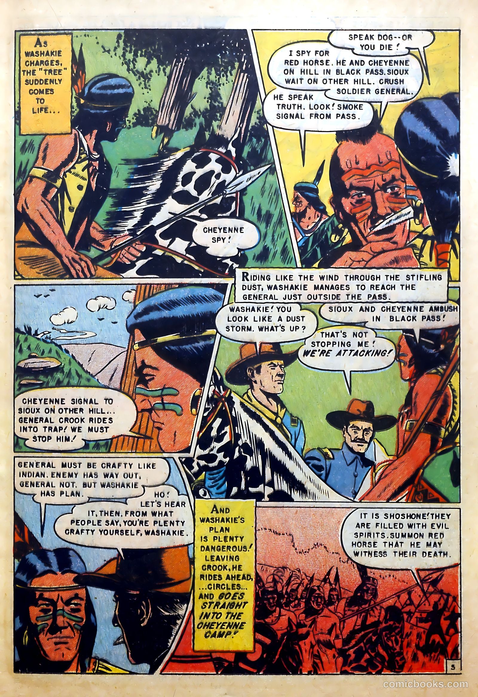 Redskin #6 (1951) — page 15 of 36