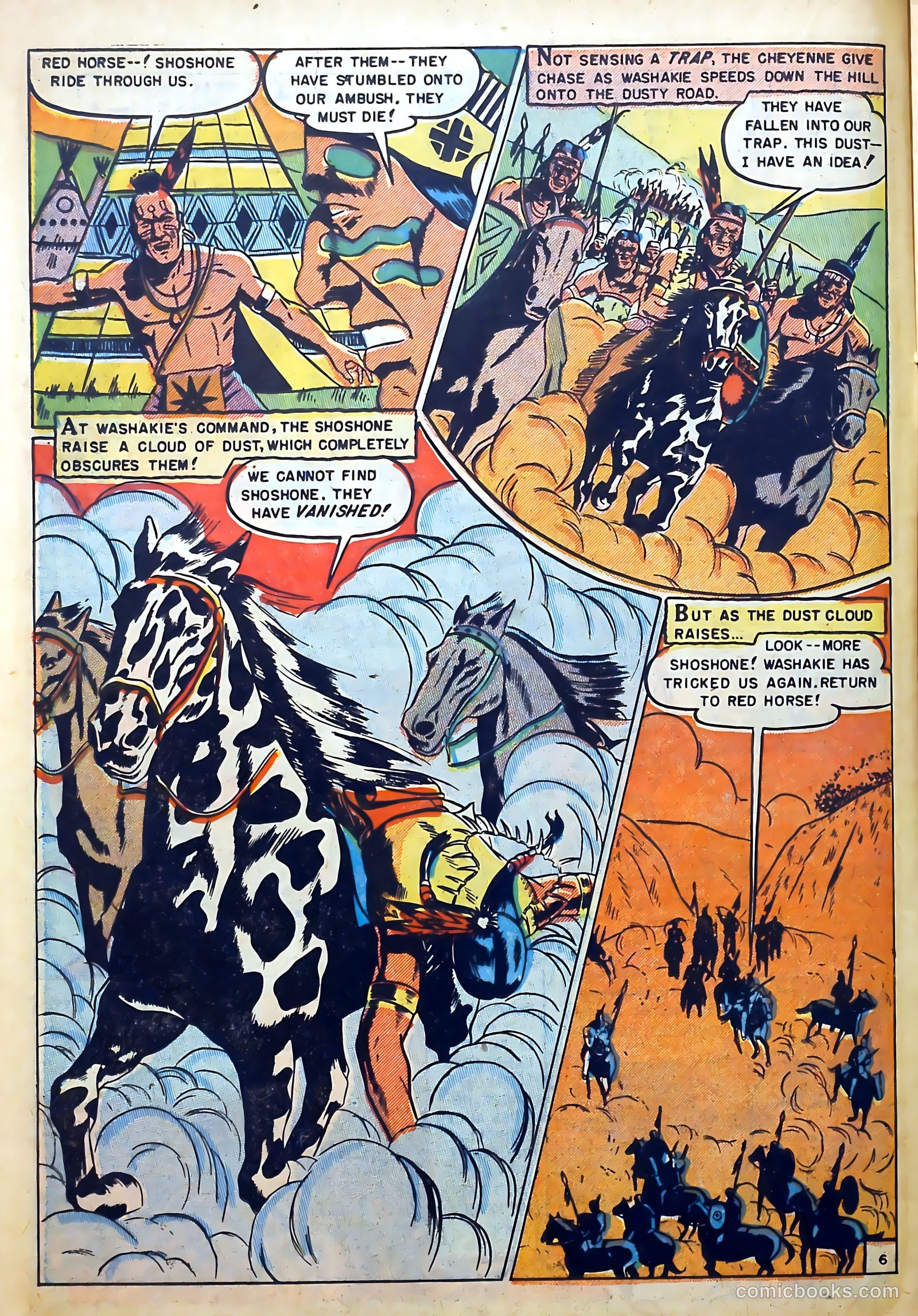 Redskin #6 (1951) — page 16 of 36