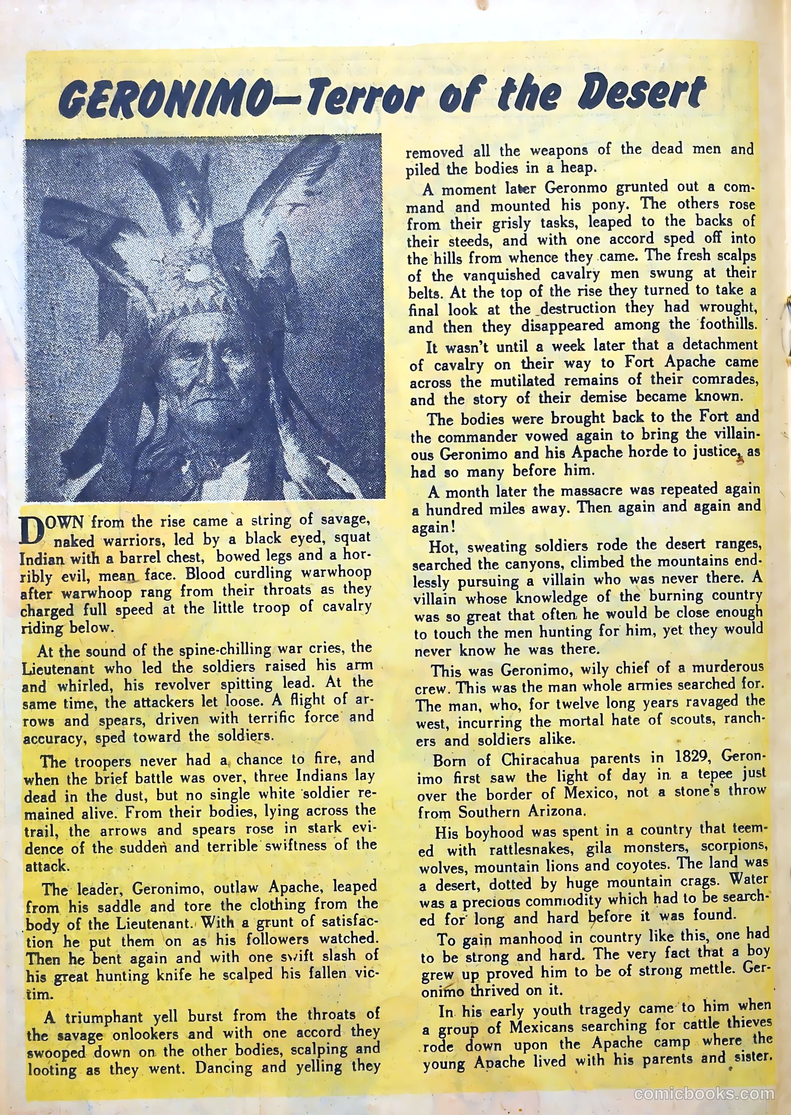 Redskin #6 (1951) — page 18 of 36
