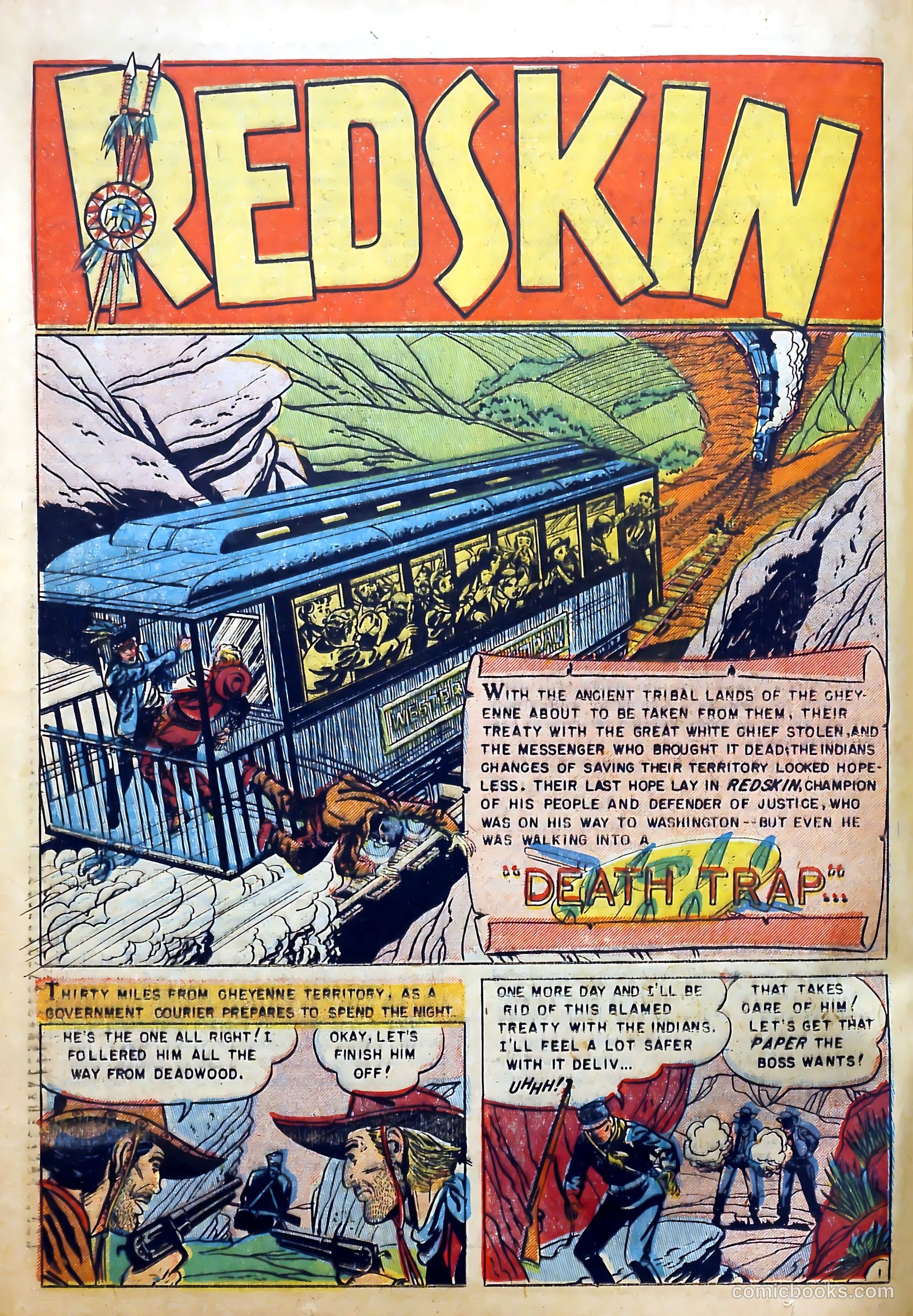 Redskin #6 (1951) — page 20 of 36