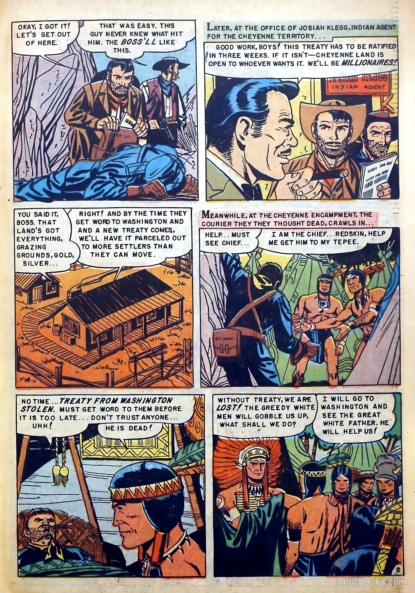 Redskin #6 (1951) — page 21 of 36