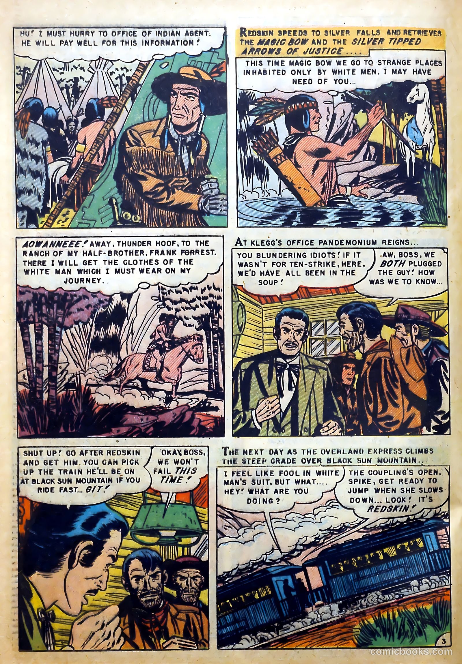 Redskin #6 (1951) — page 22 of 36