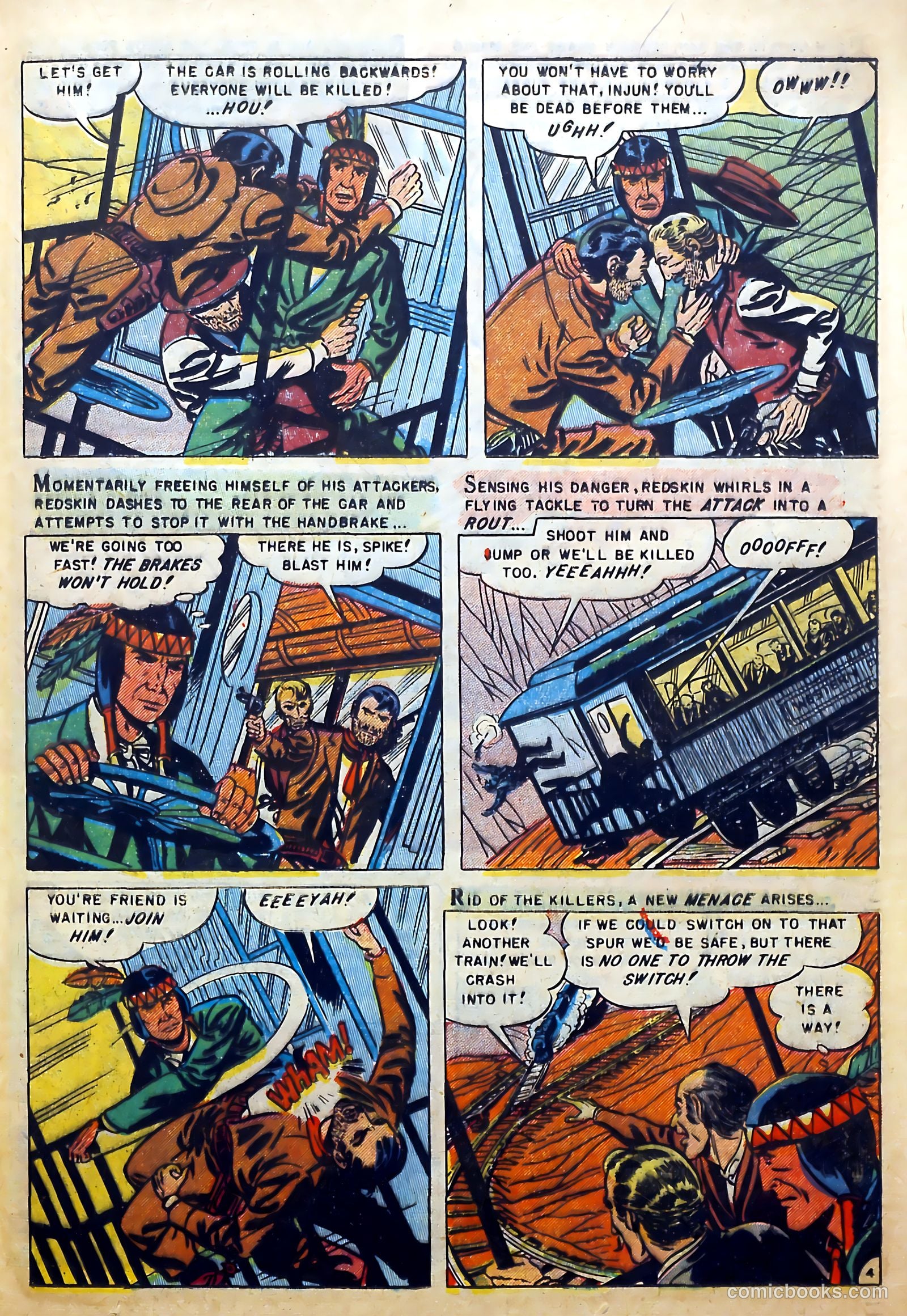 Redskin #6 (1951) — page 23 of 36