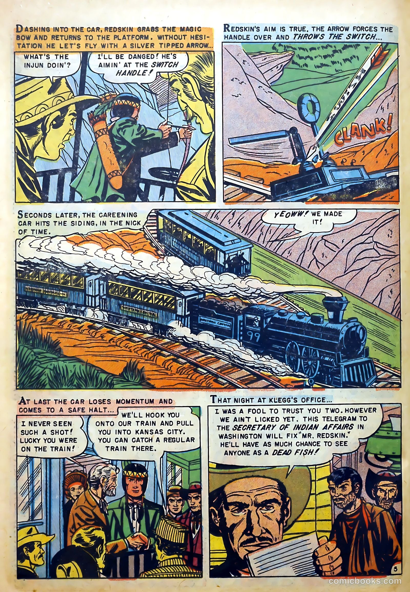 Redskin #6 (1951) — page 24 of 36