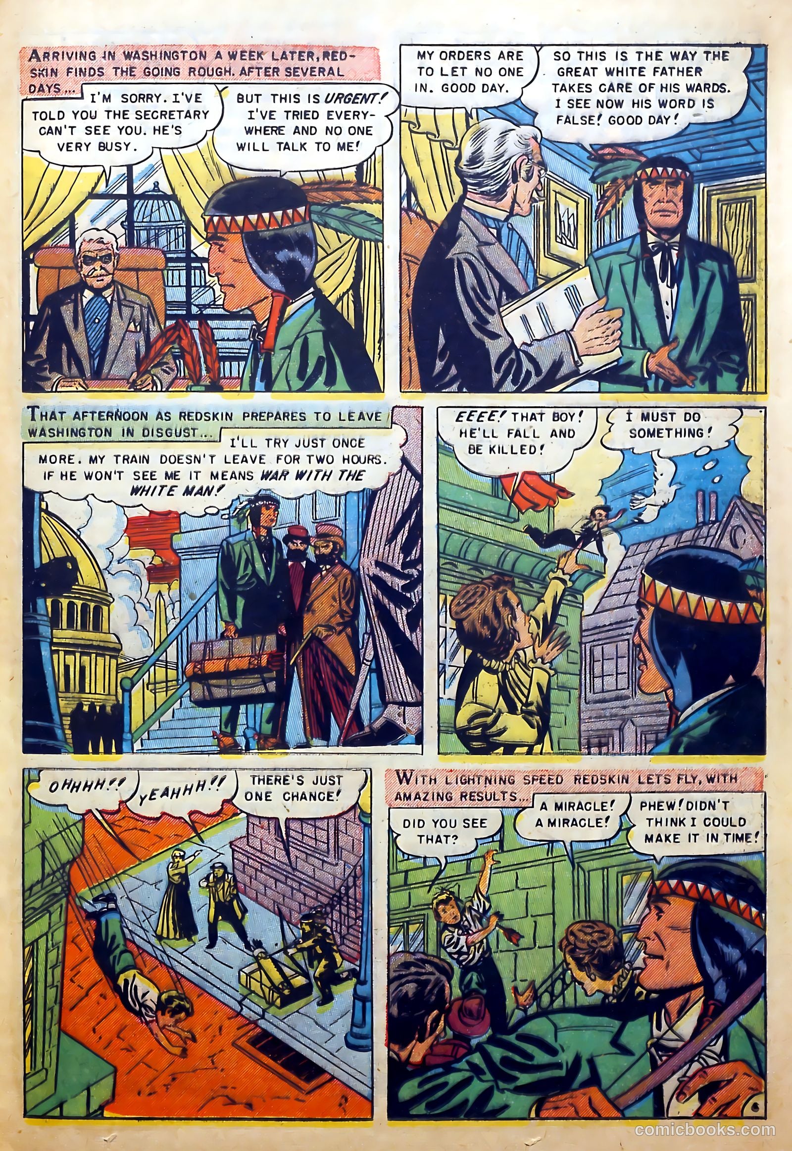 Redskin #6 (1951) — page 25 of 36