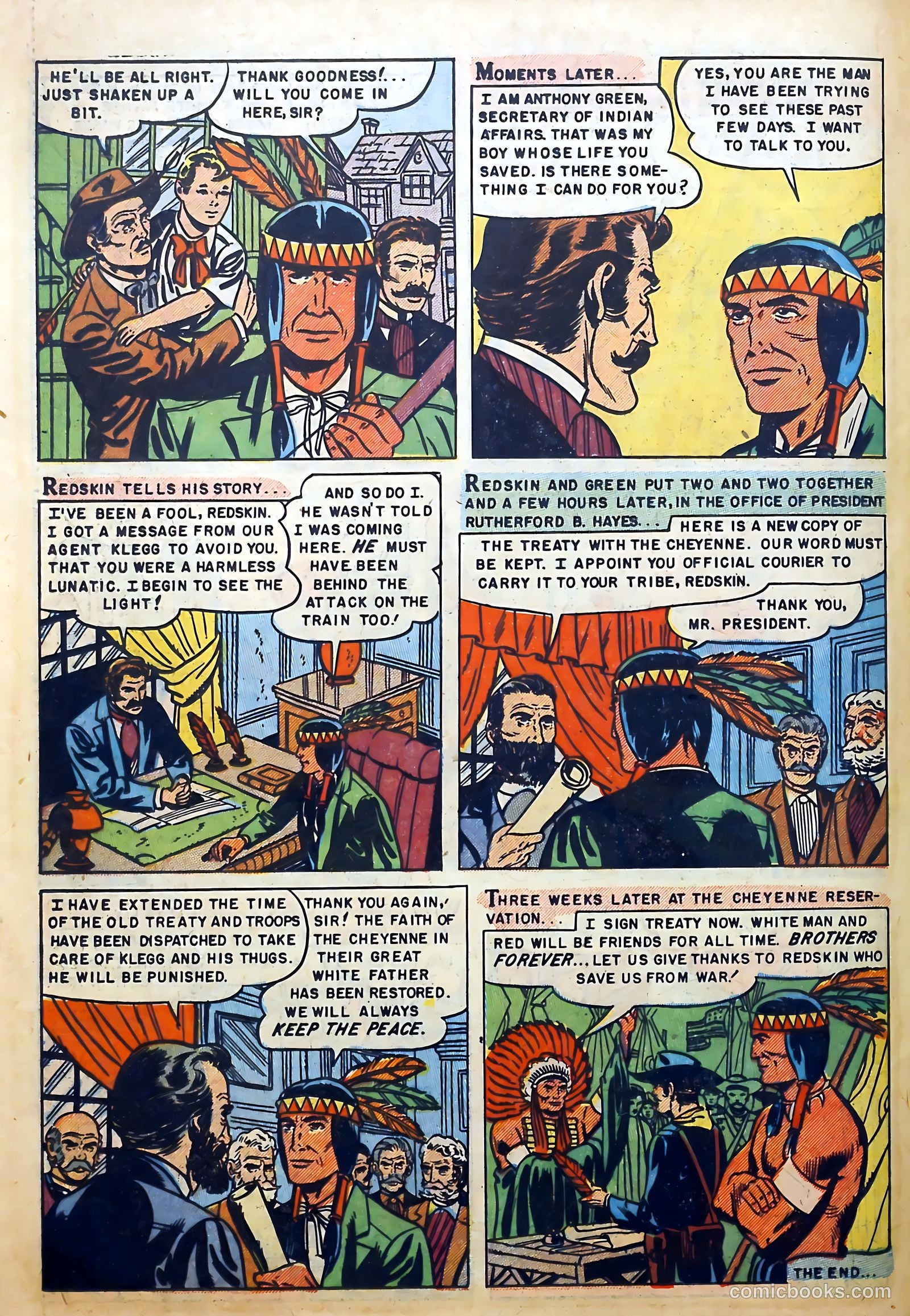 Redskin #6 (1951) — page 26 of 36