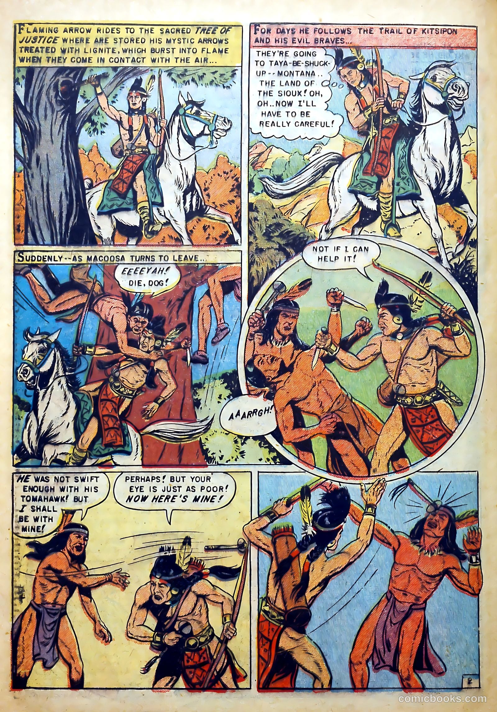 Redskin #6 (1951) — page 28 of 36