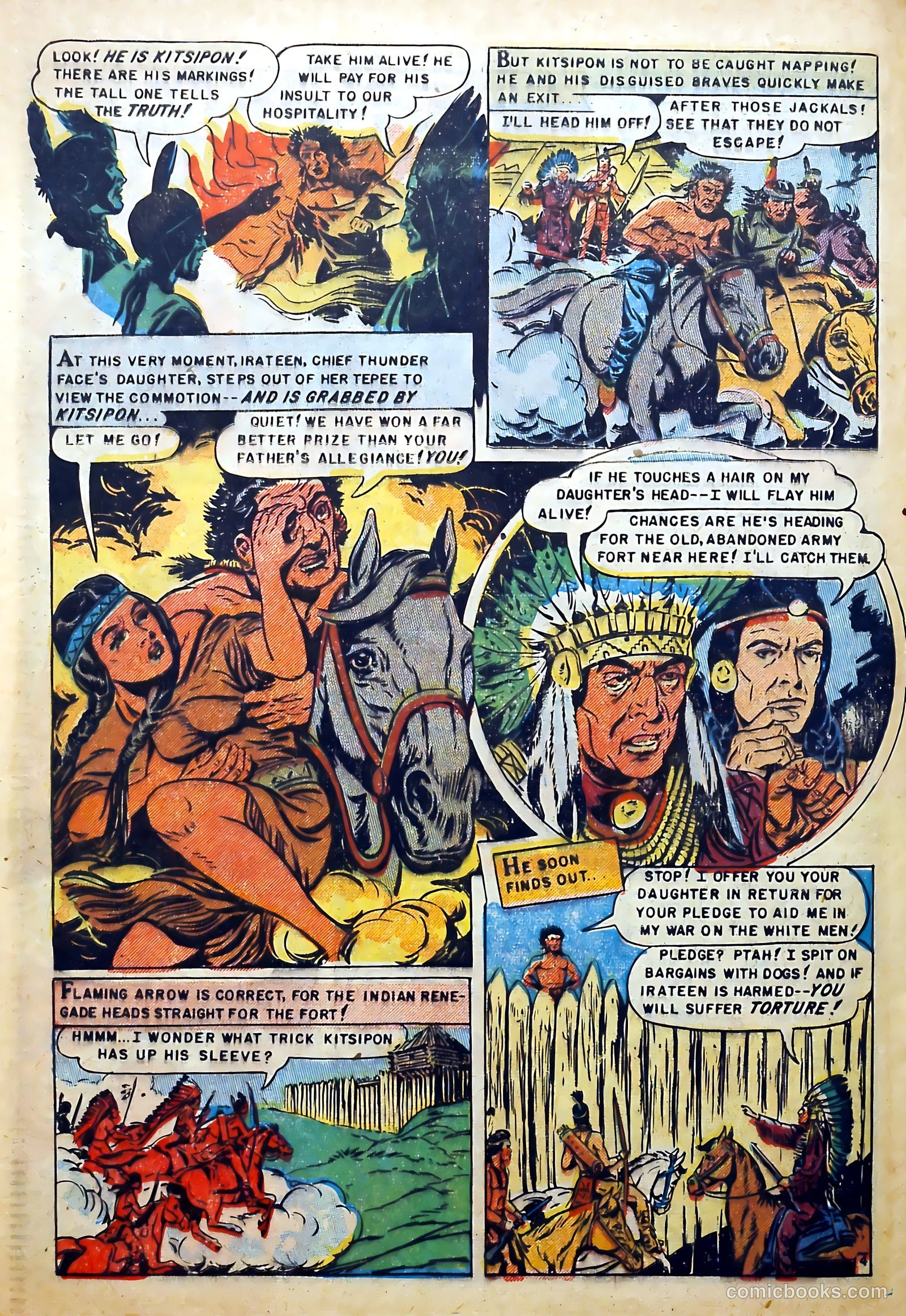 Redskin #6 (1951) — page 30 of 36