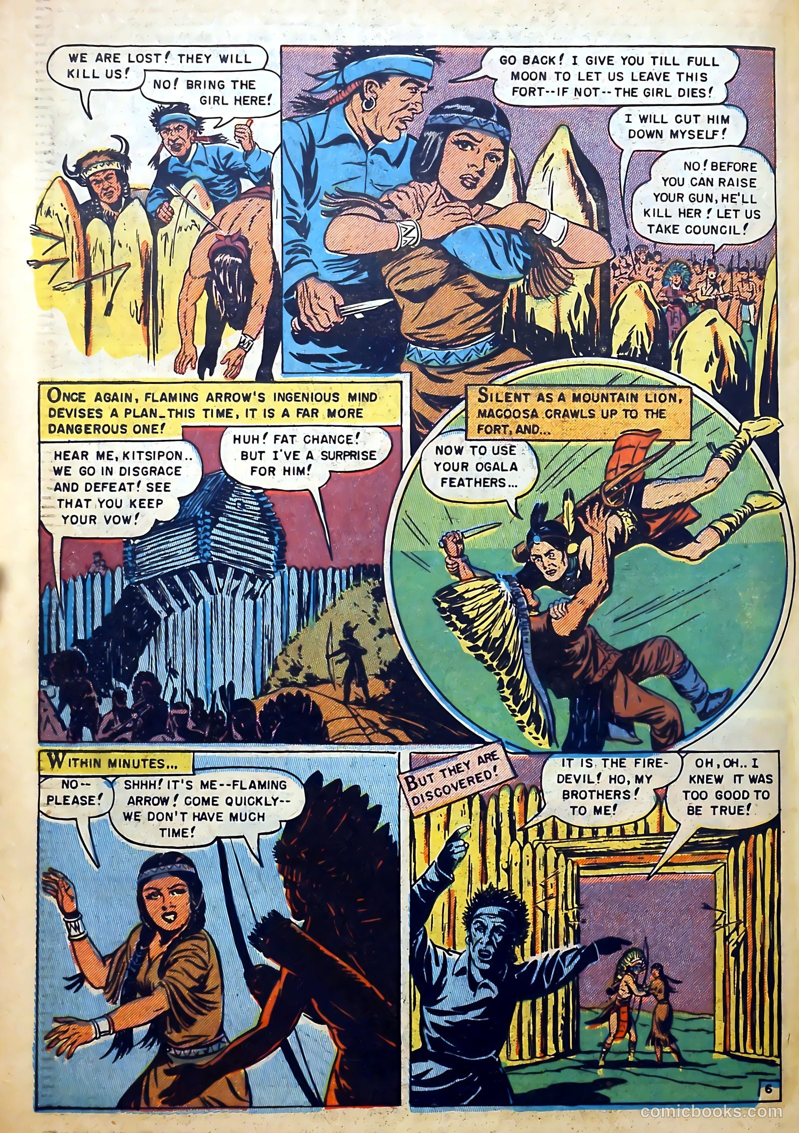 Redskin #6 (1951) — page 32 of 36