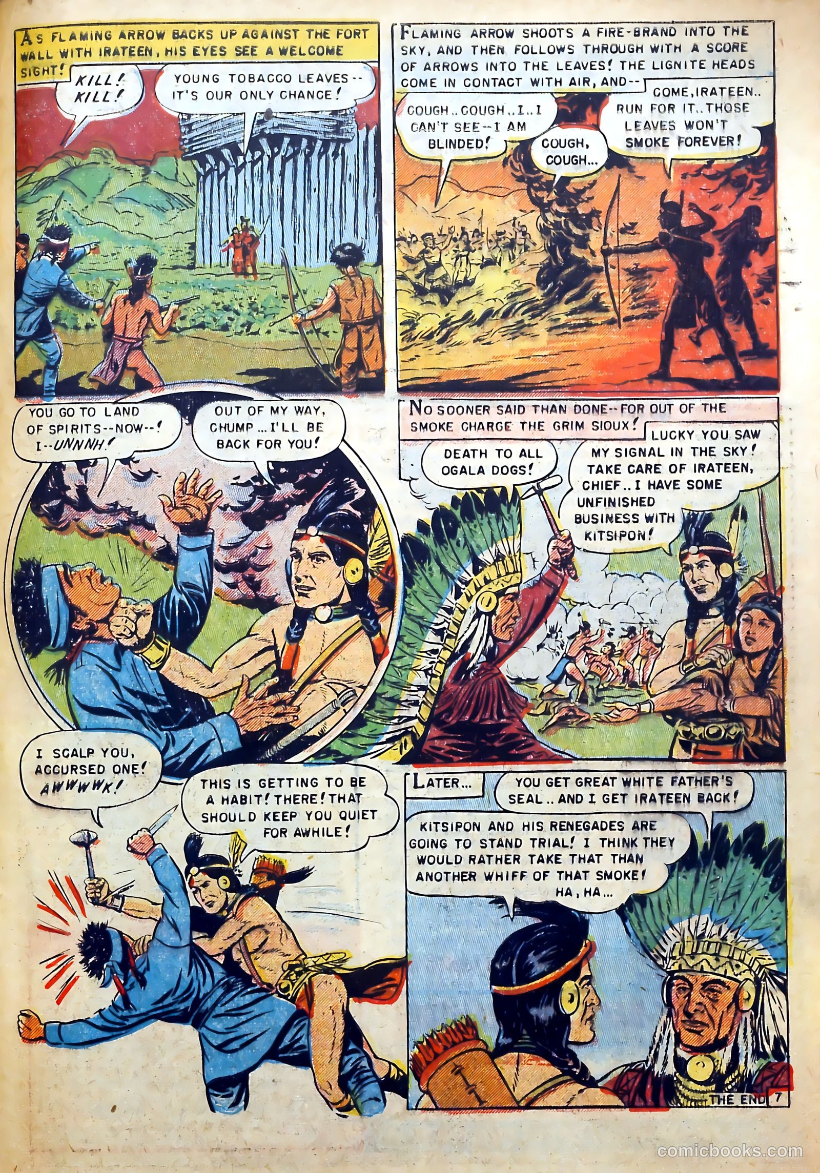 Redskin #6 (1951) — page 33 of 36