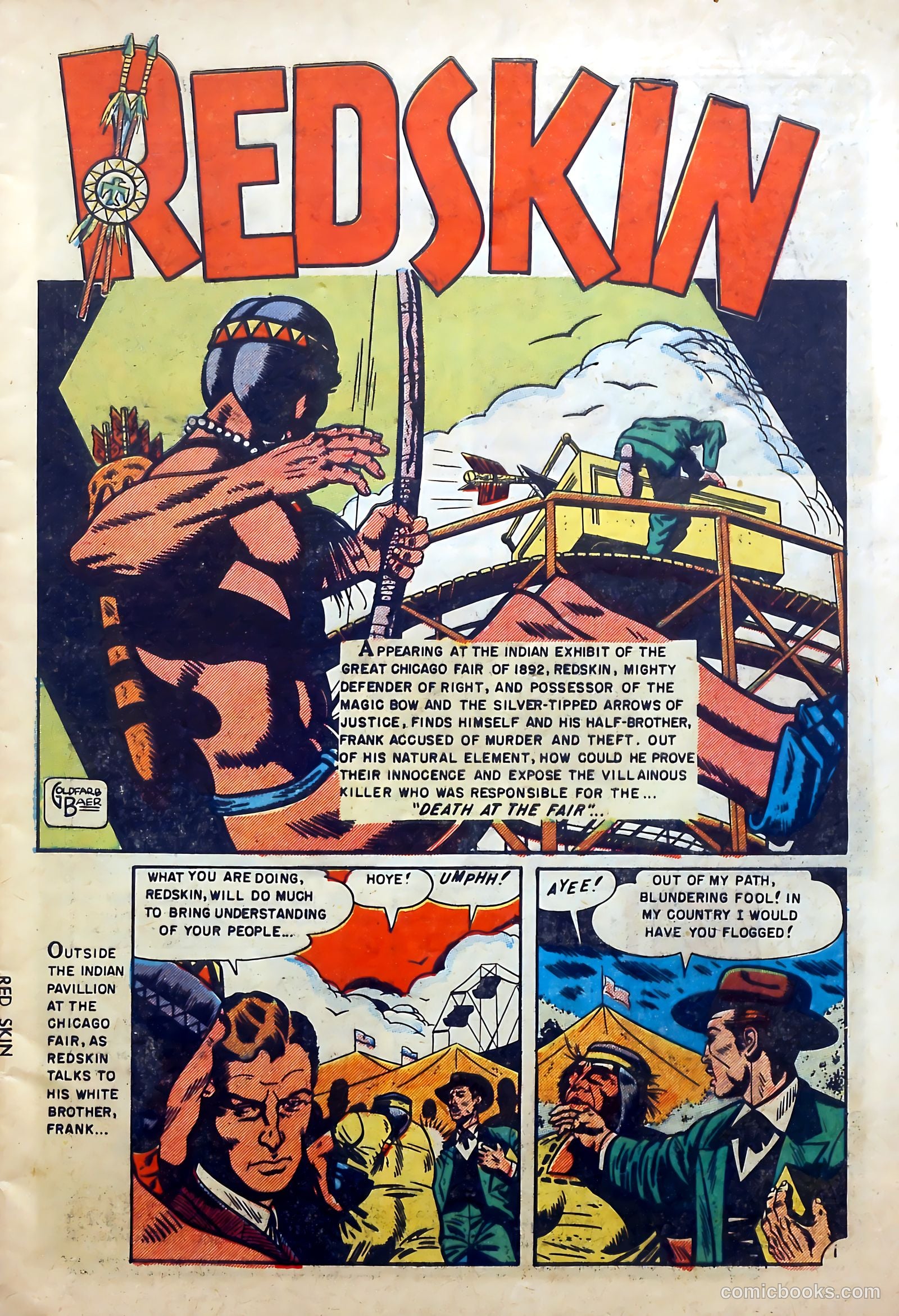 Redskin #7 (1951) — page 3 of 37