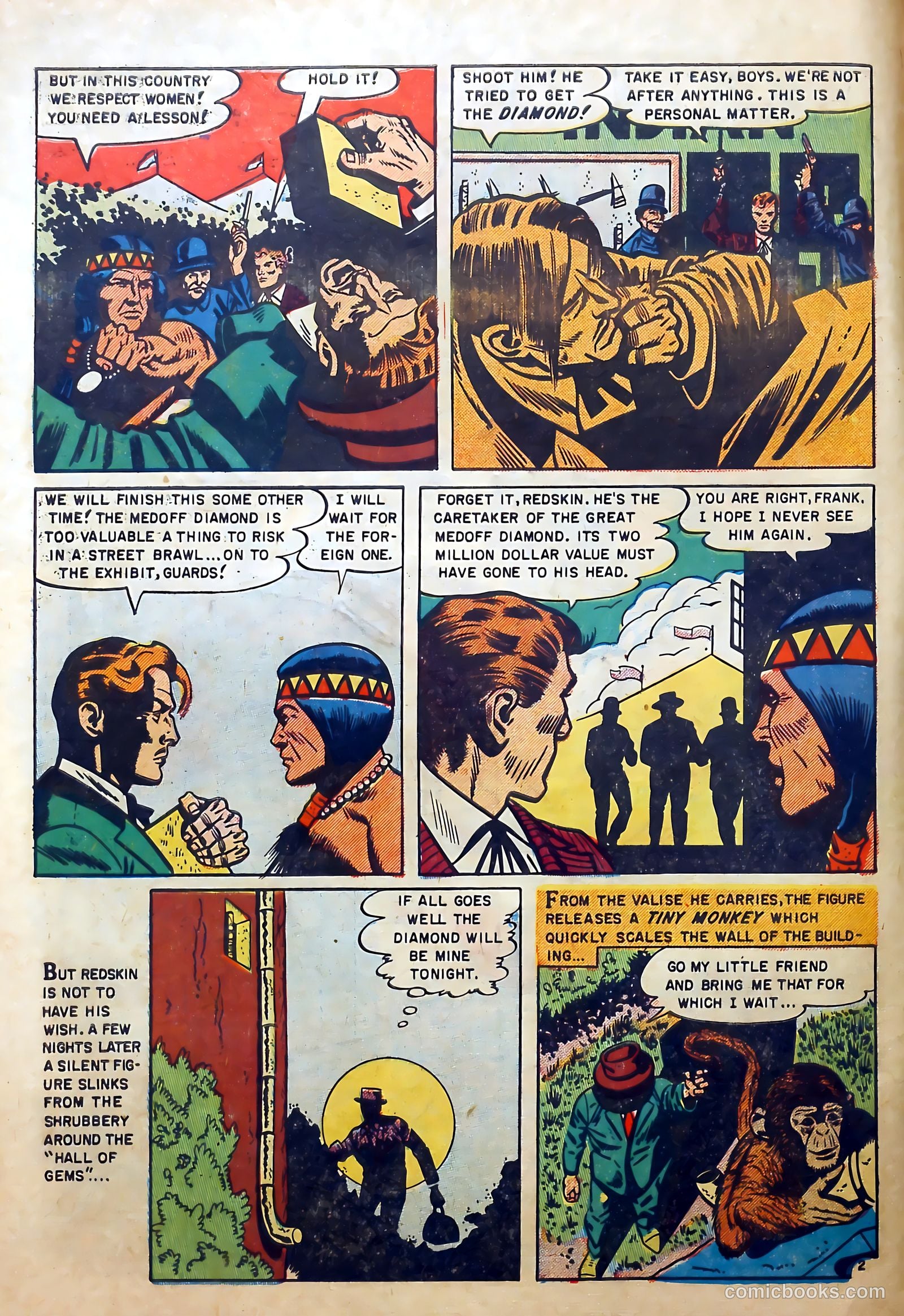Redskin #7 (1951) — page 4 of 37