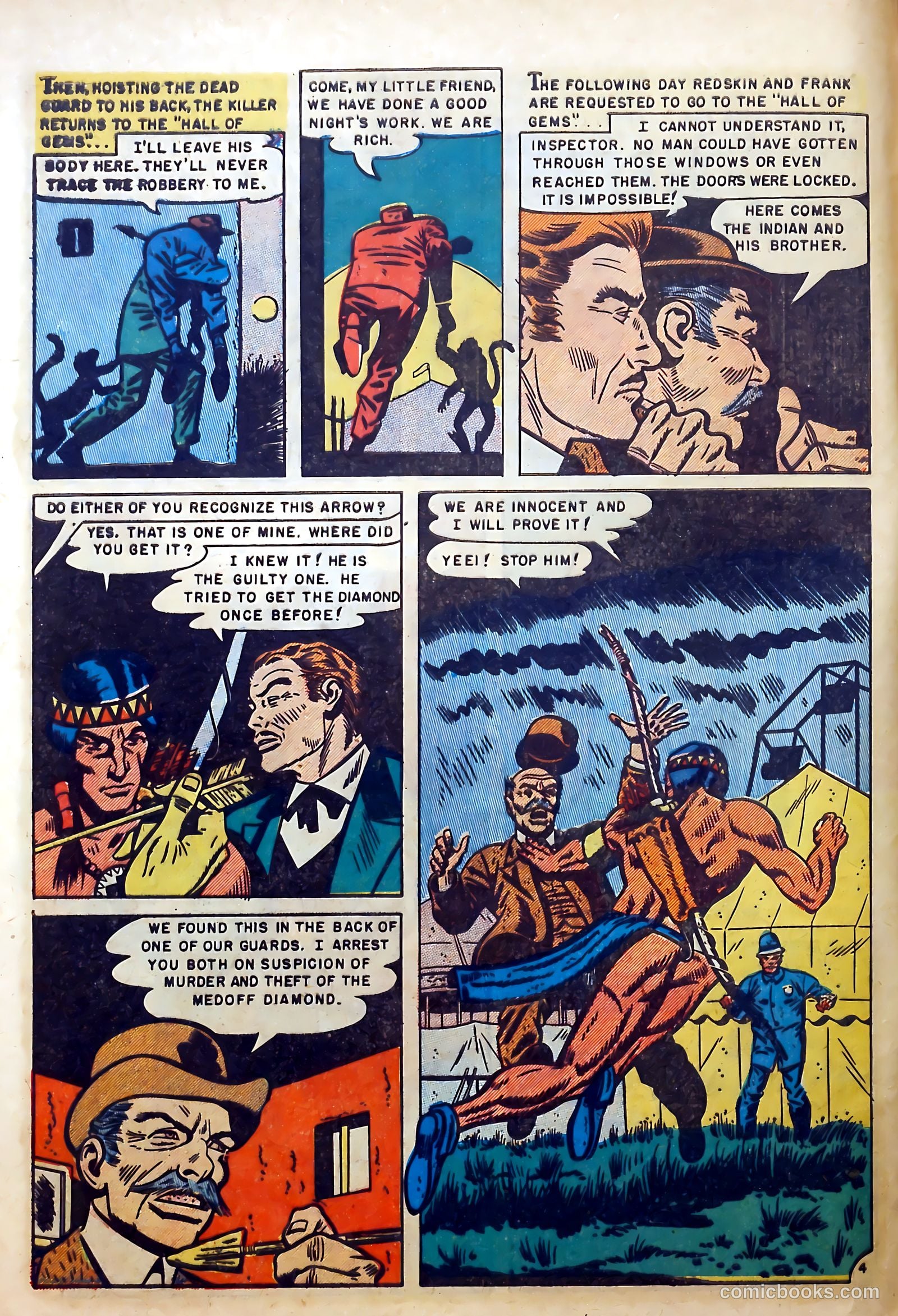 Redskin #7 (1951) — page 6 of 37
