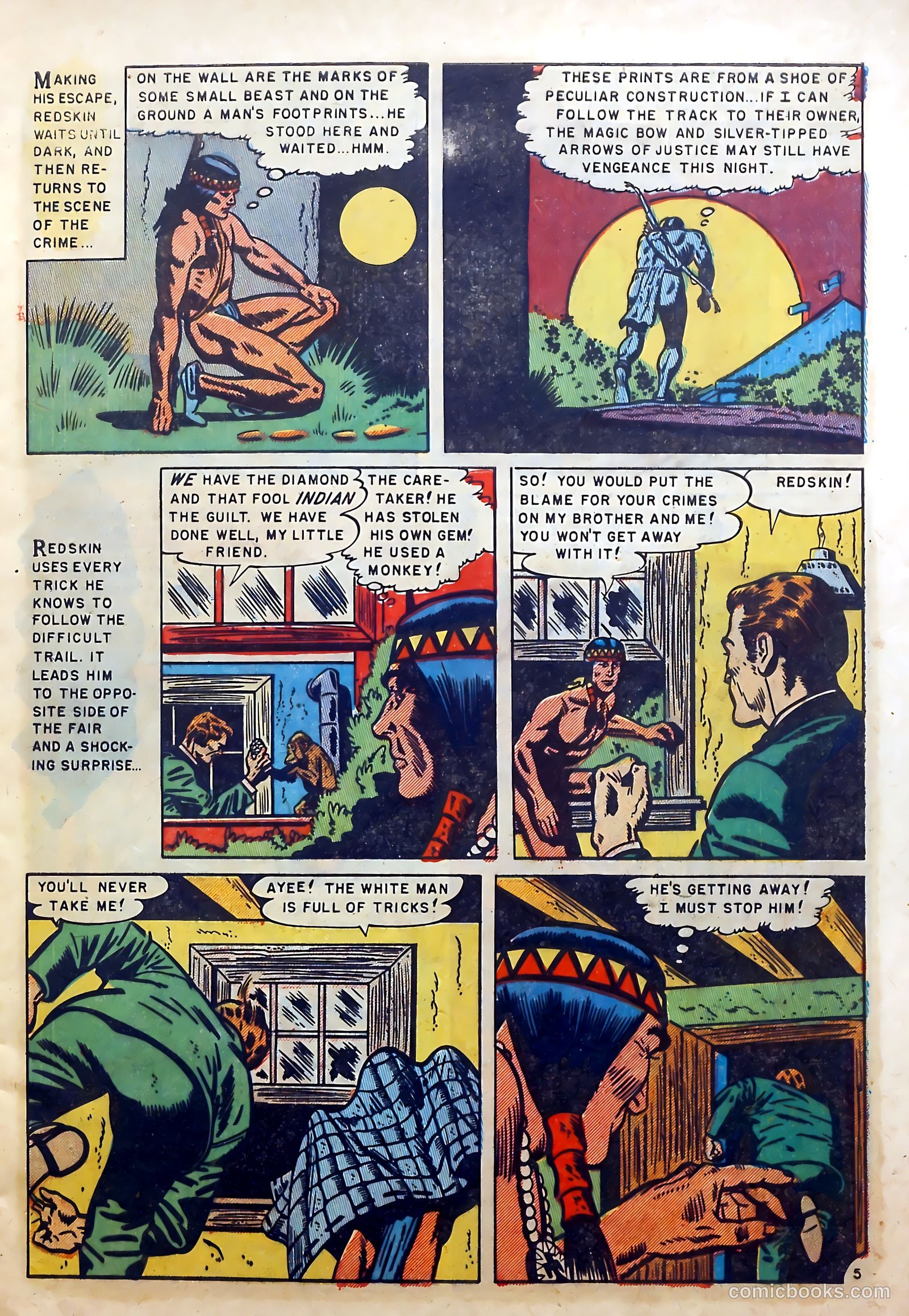 Redskin #7 (1951) — page 7 of 37