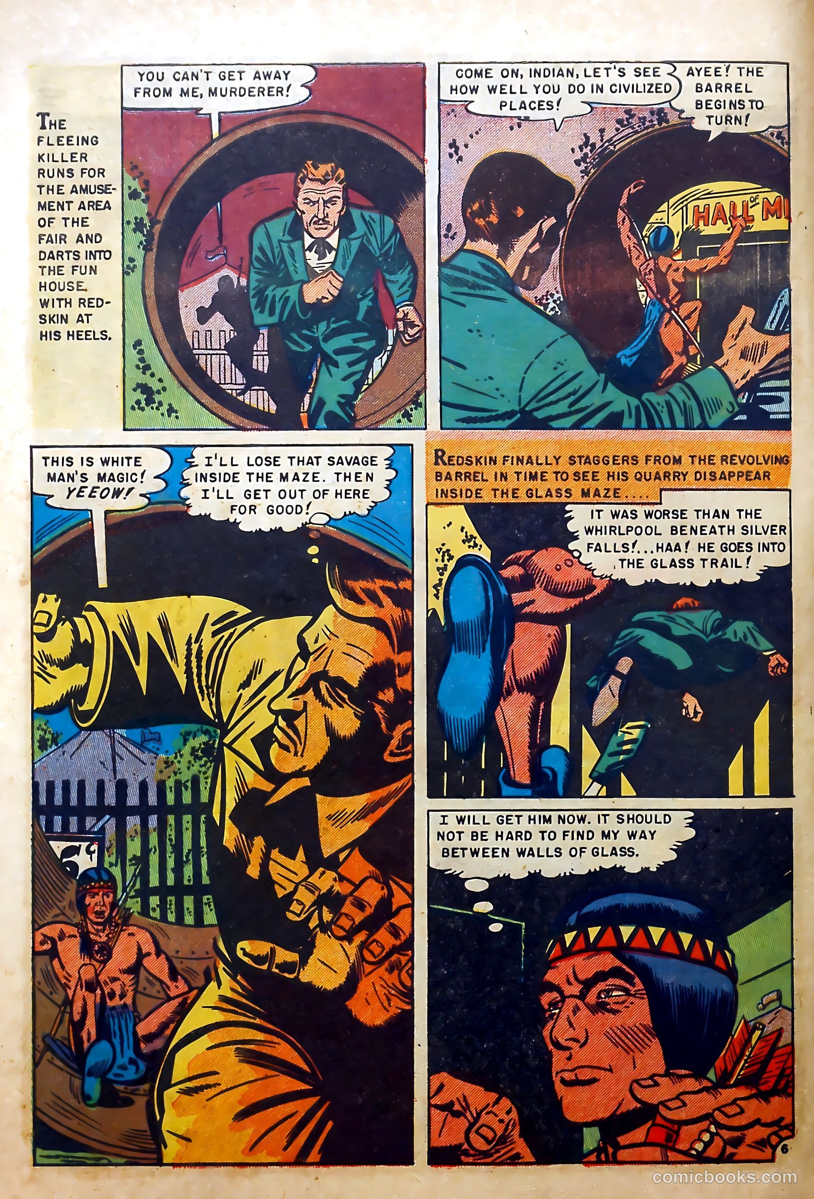 Redskin #7 (1951) — page 8 of 37