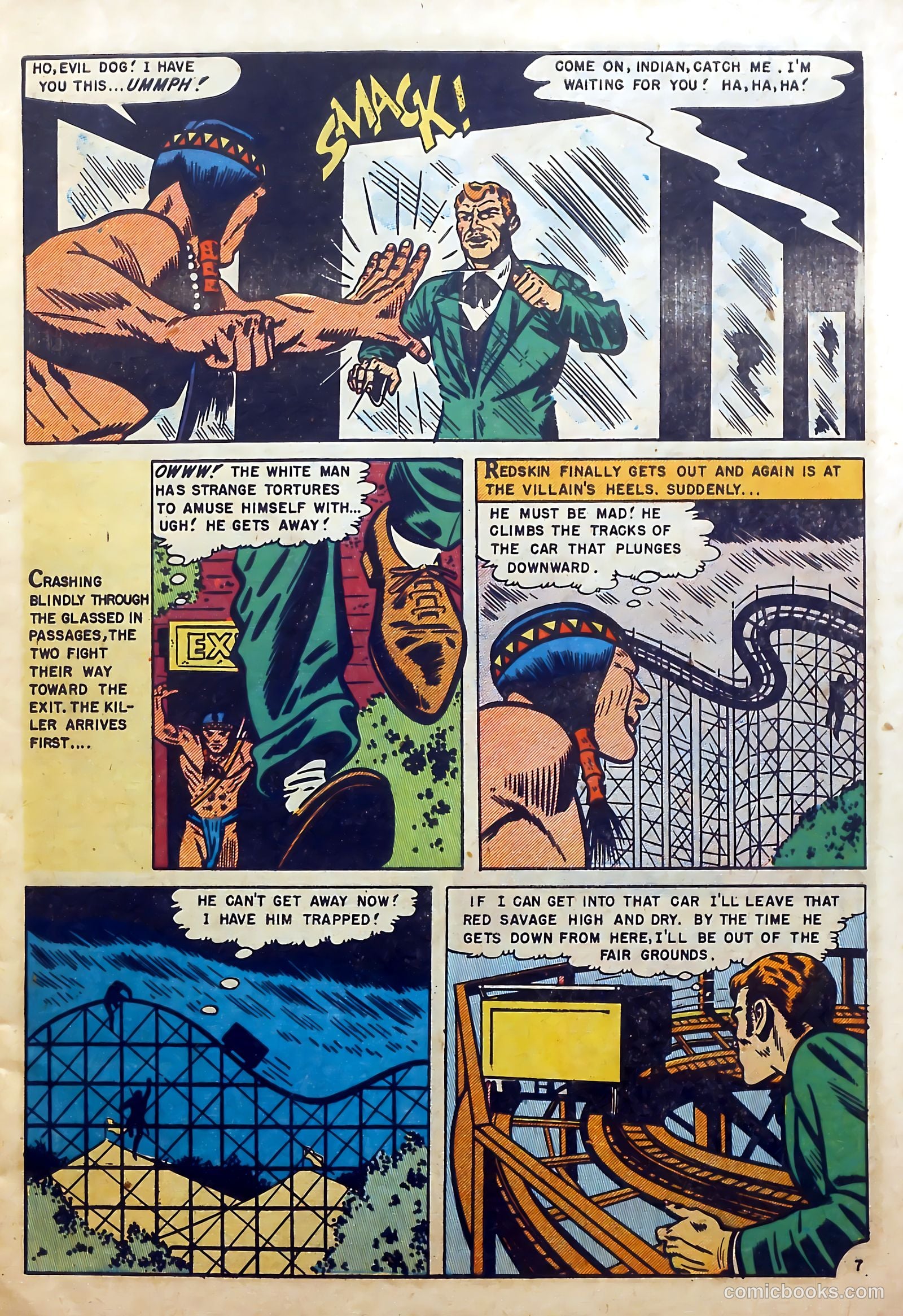 Redskin #7 (1951) — page 9 of 37