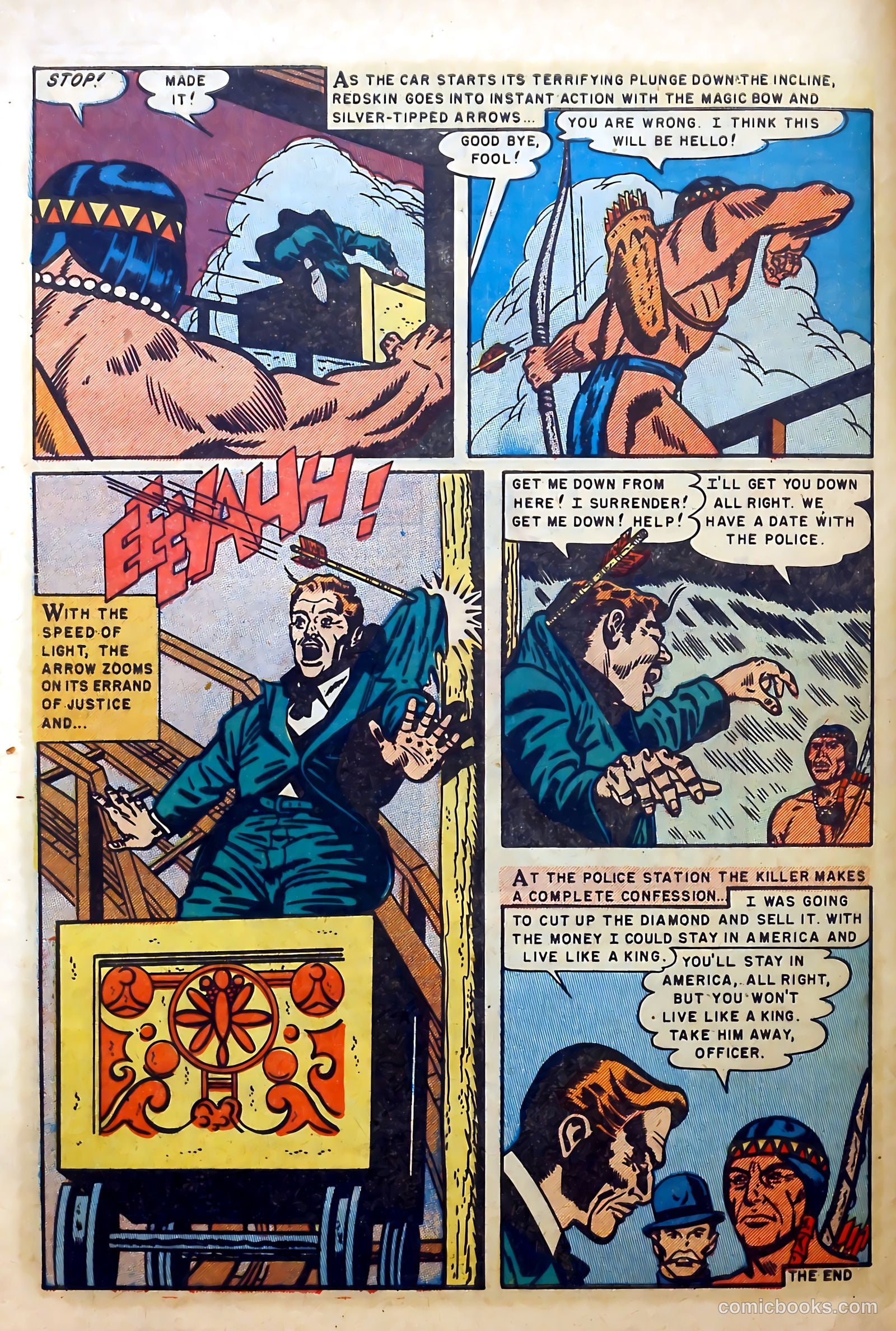 Redskin #7 (1951) — page 10 of 37