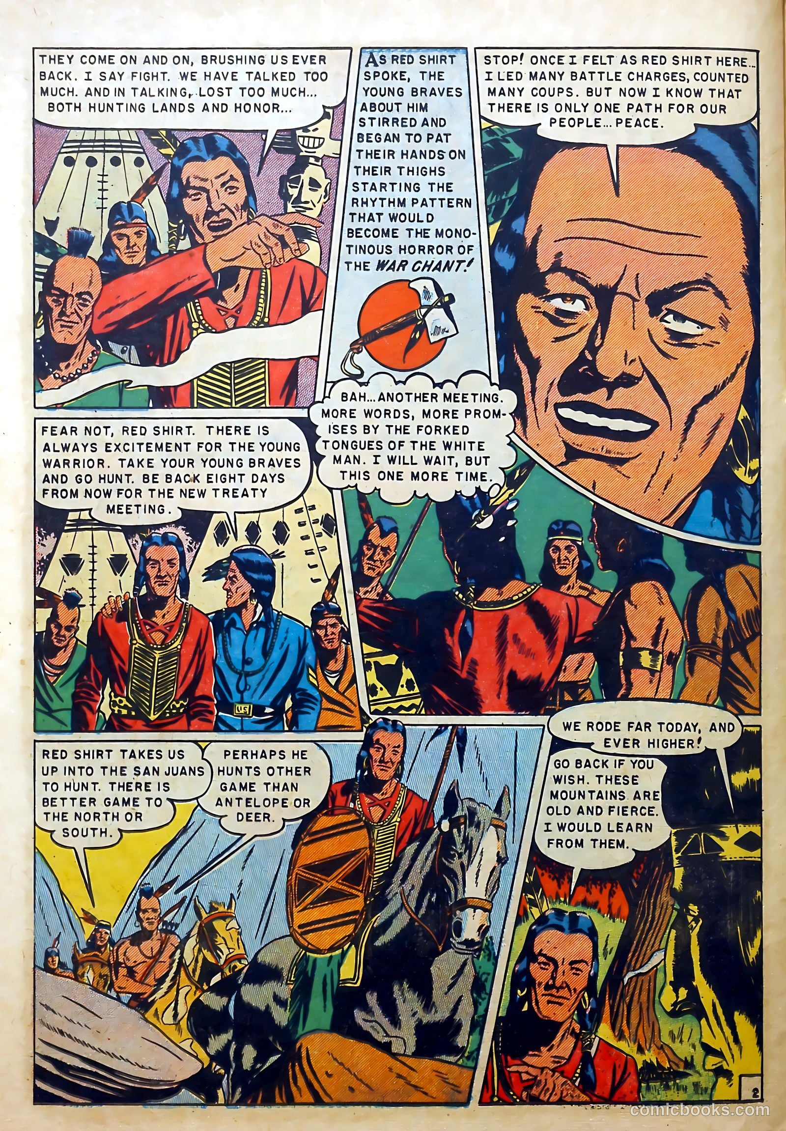 Redskin #7 (1951) — page 12 of 37