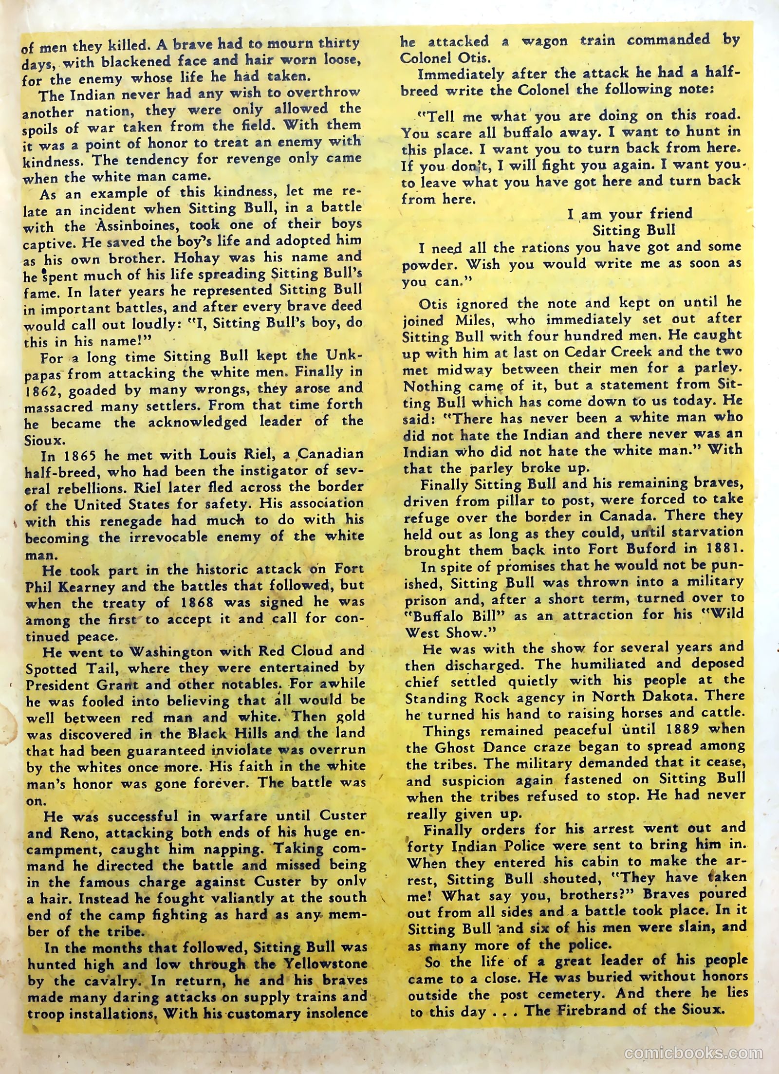 Redskin #7 (1951) — page 19 of 37