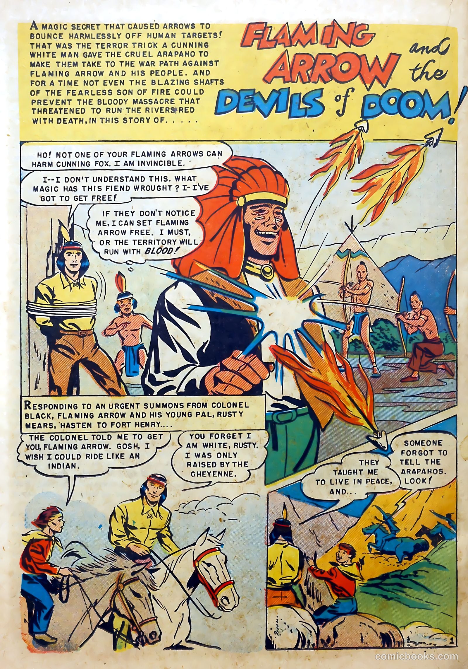 Redskin #7 (1951) — page 20 of 37