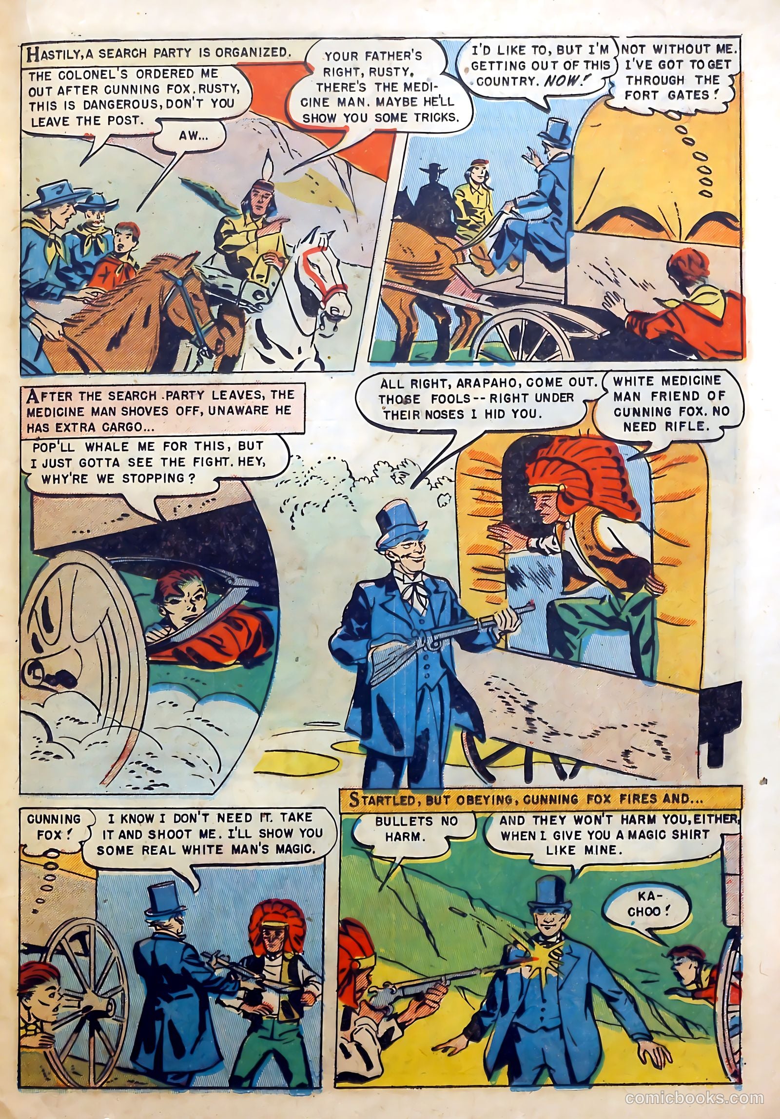 Redskin #7 (1951) — page 23 of 37