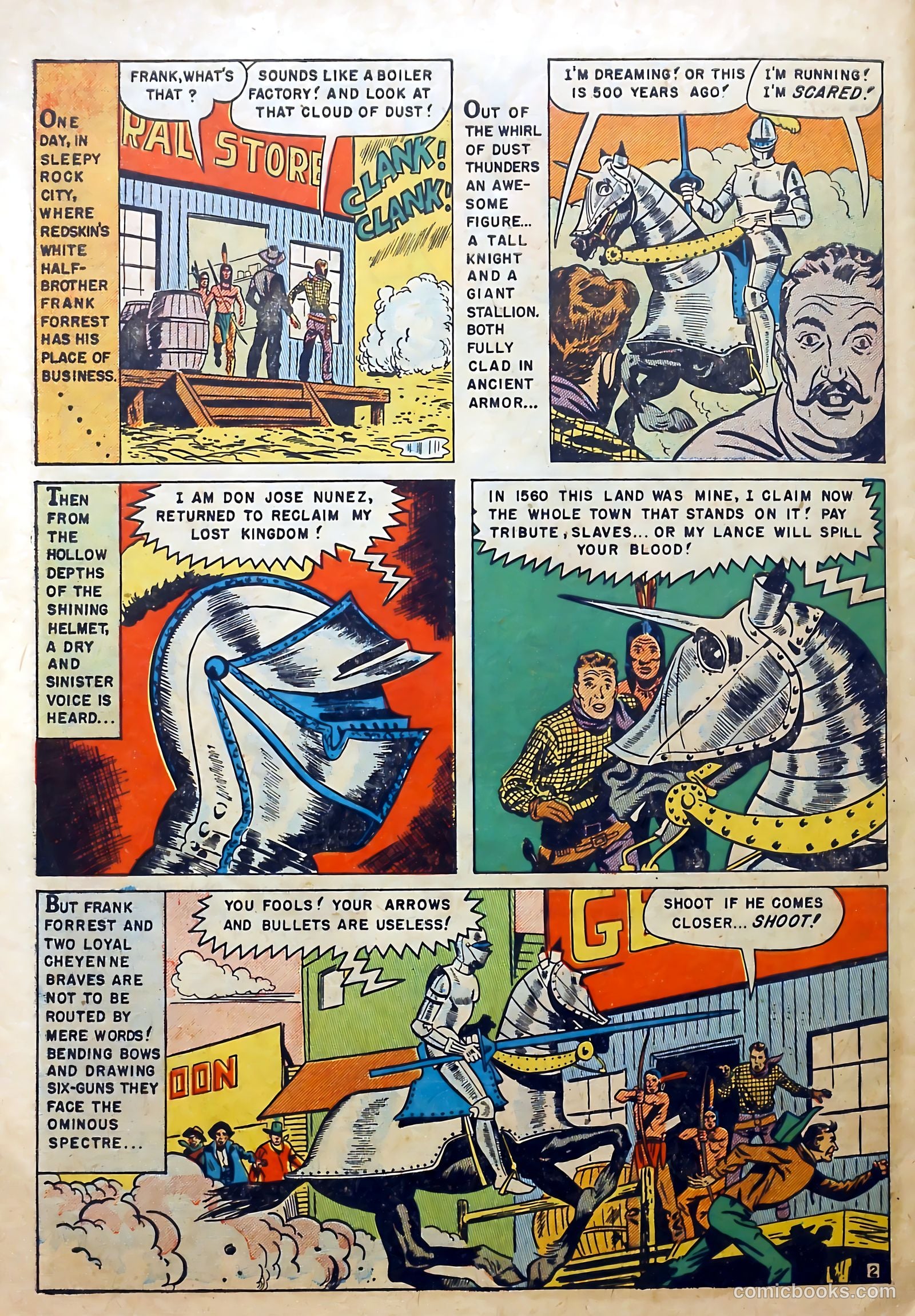 Redskin #7 (1951) — page 28 of 37