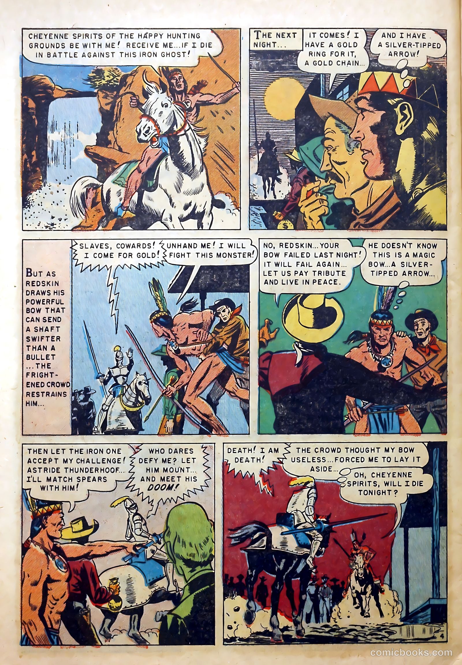 Redskin #7 (1951) — page 30 of 37