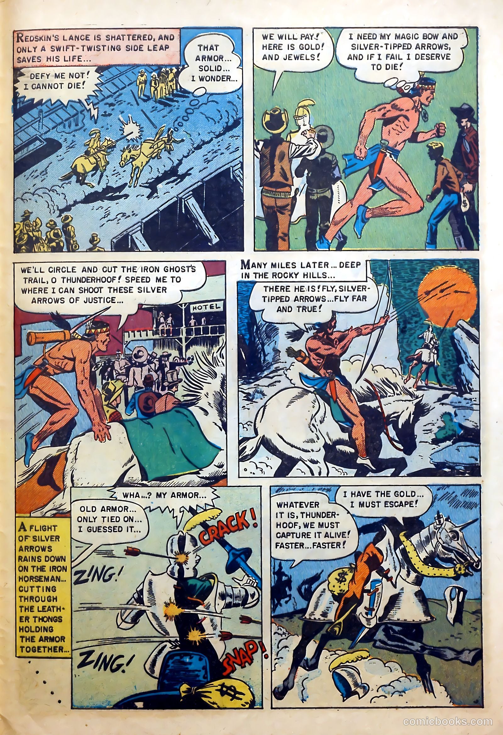 Redskin #7 (1951) — page 31 of 37