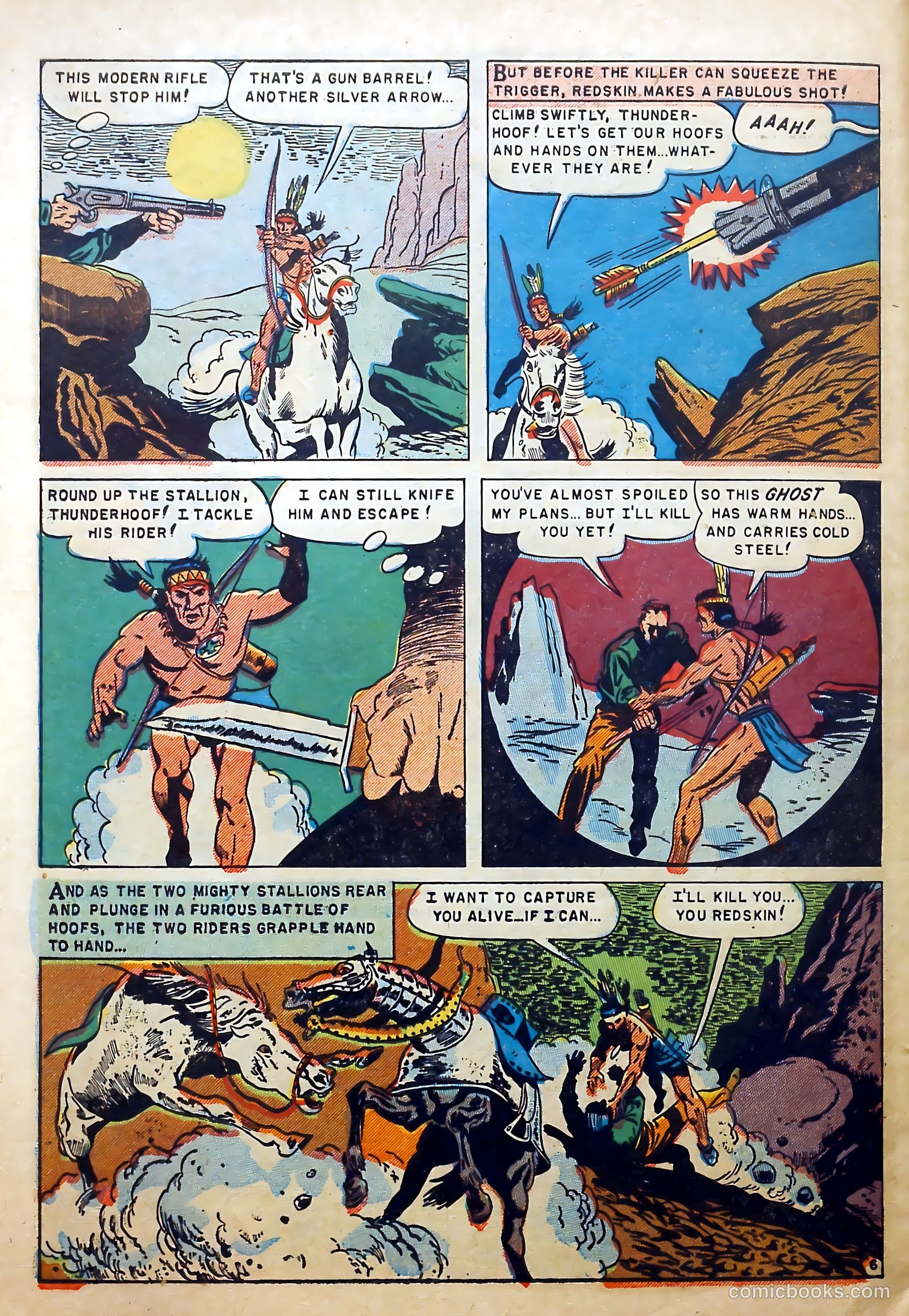 Redskin #7 (1951) — page 32 of 37
